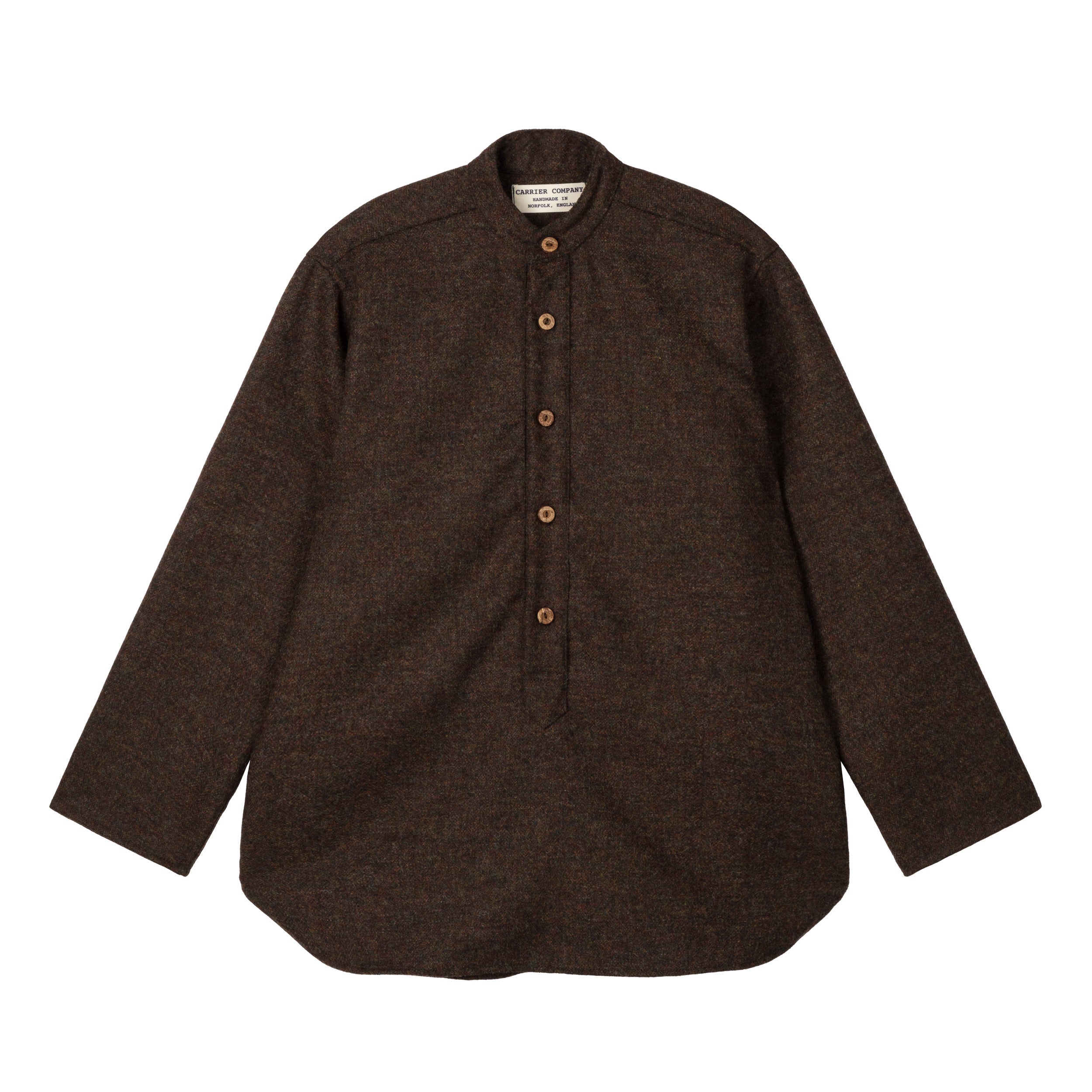 Carrier Company Wool Overshirt in Peat