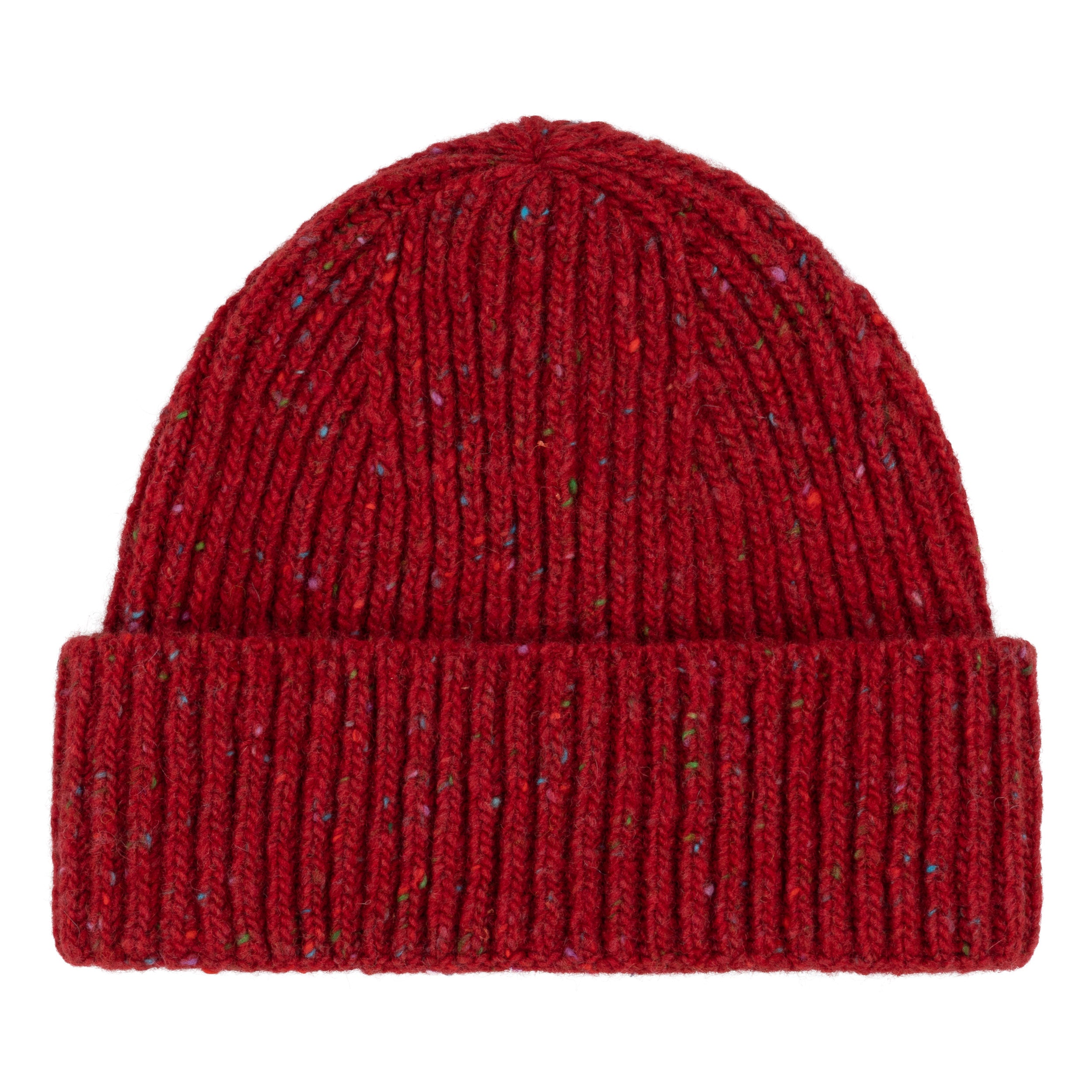 Carrier Company Carmine Donegal Wool Hat in Carmine