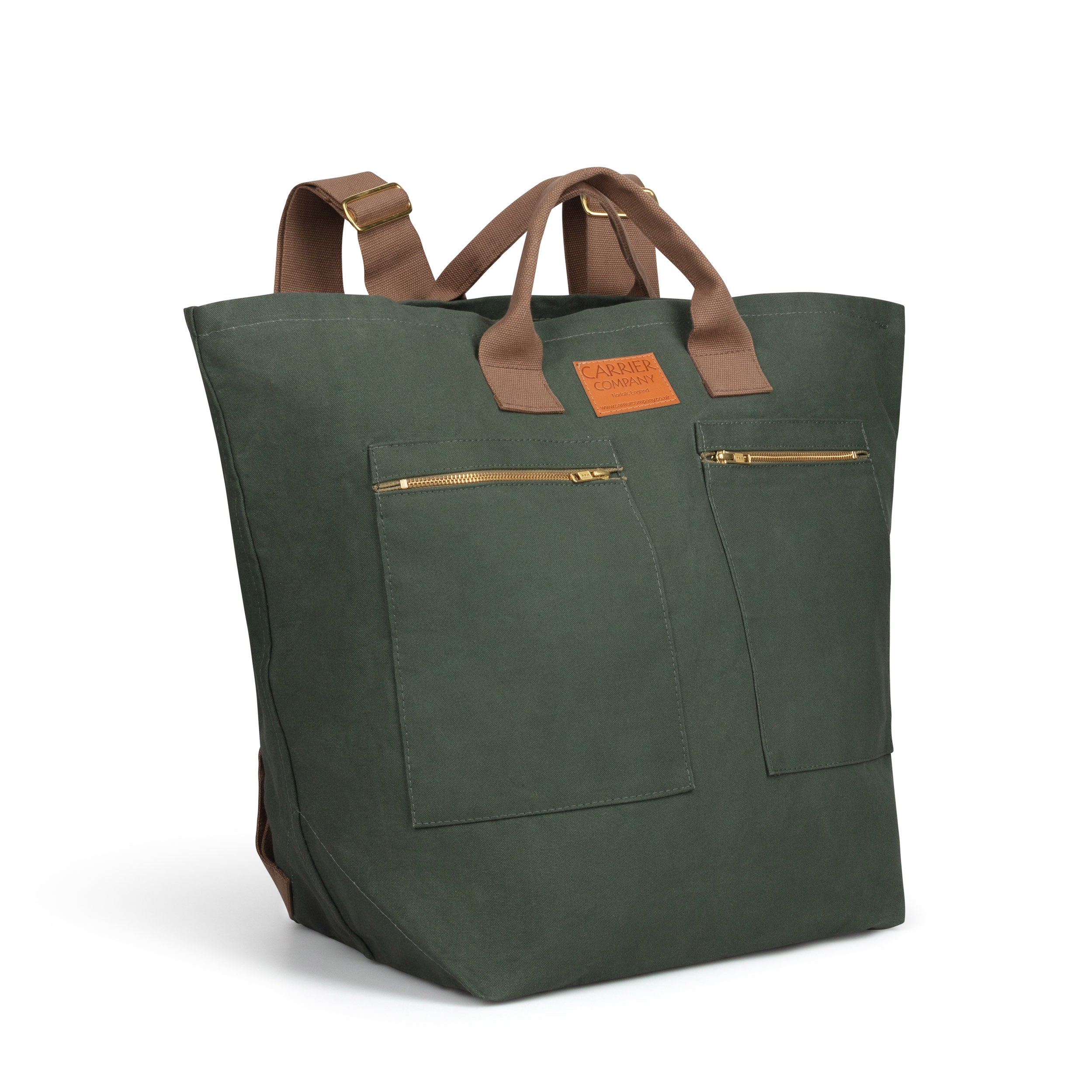 Carrier Company Back Pack in Spruce Green