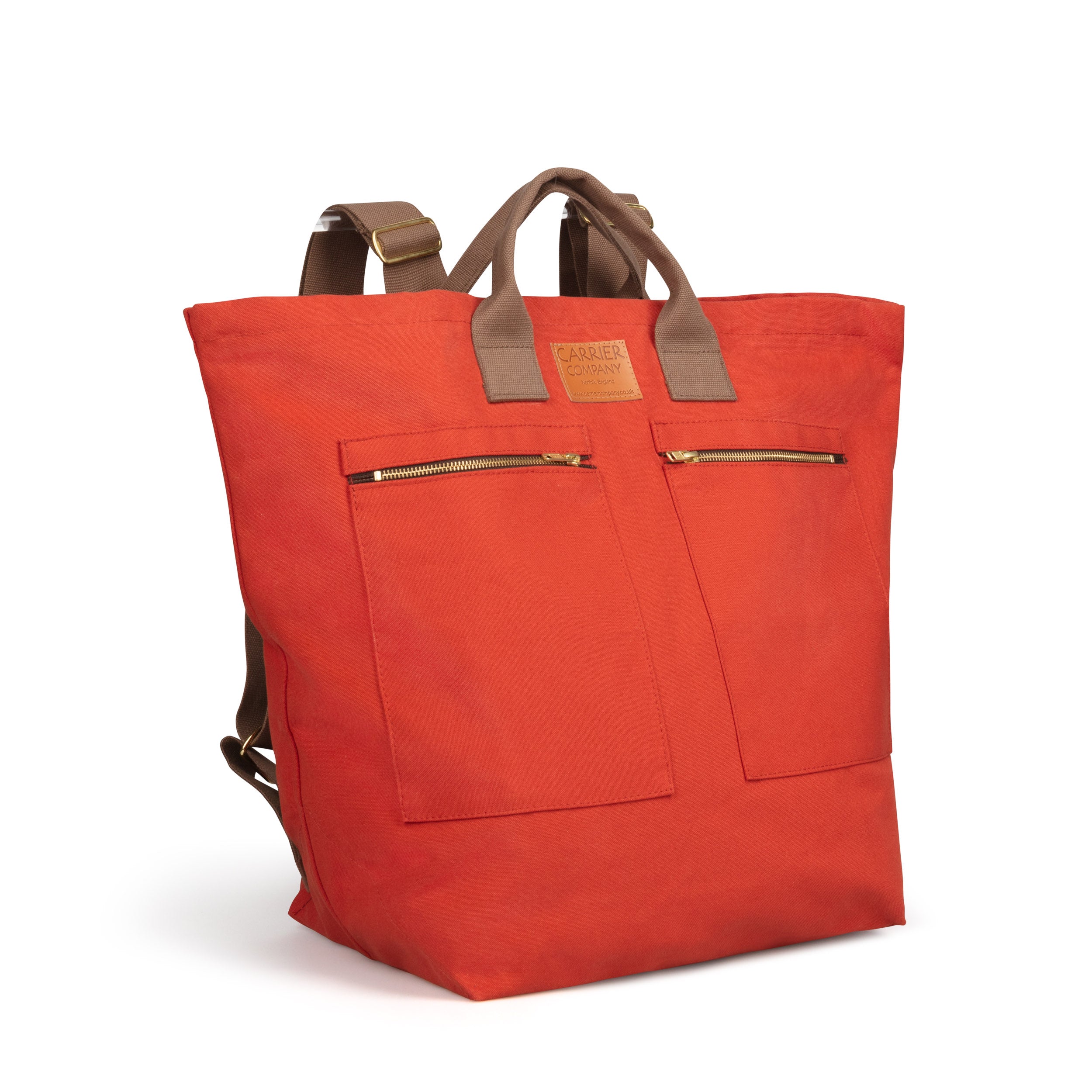 Carrier Company Back Pack in Orange