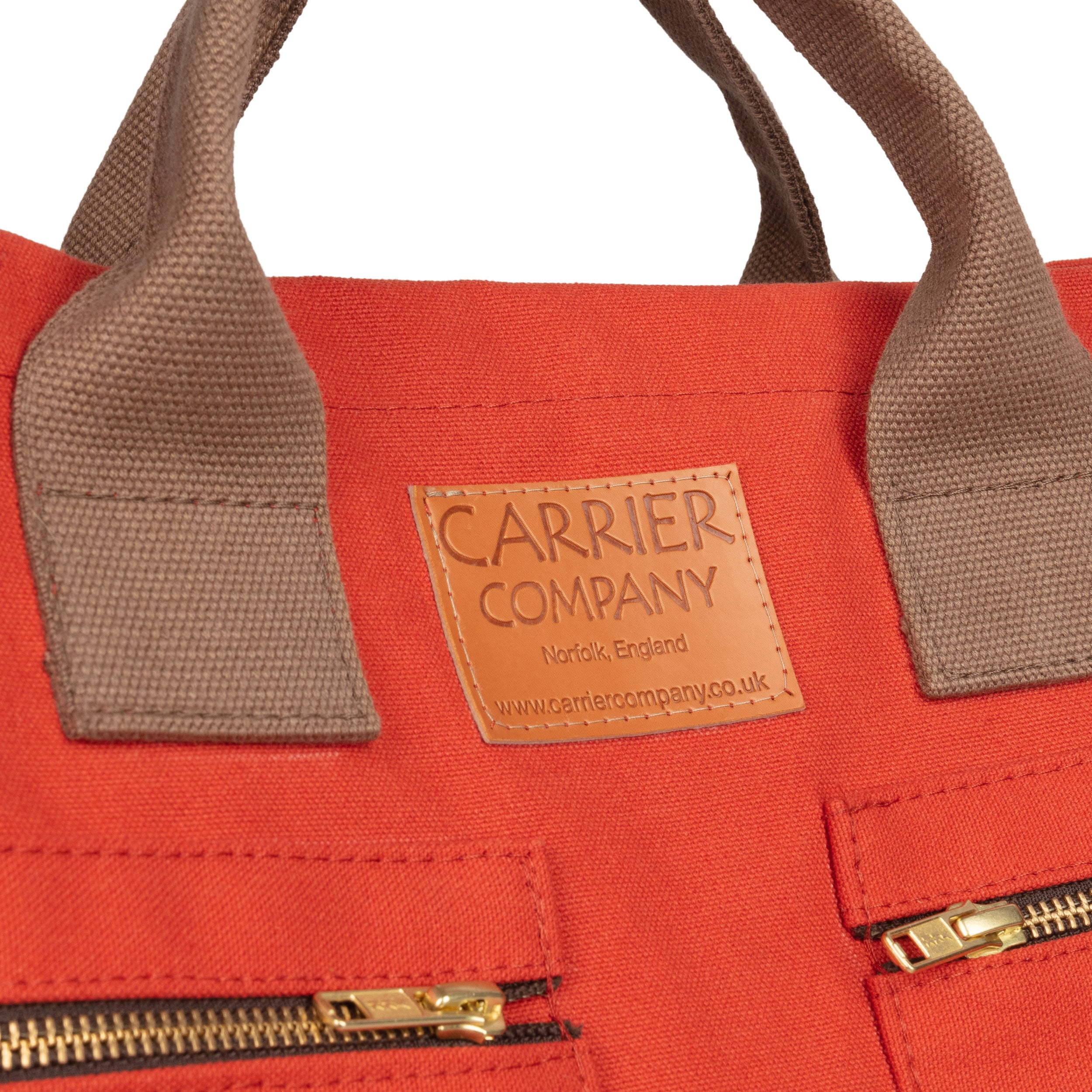 Carrier Company Back Pack in Orange