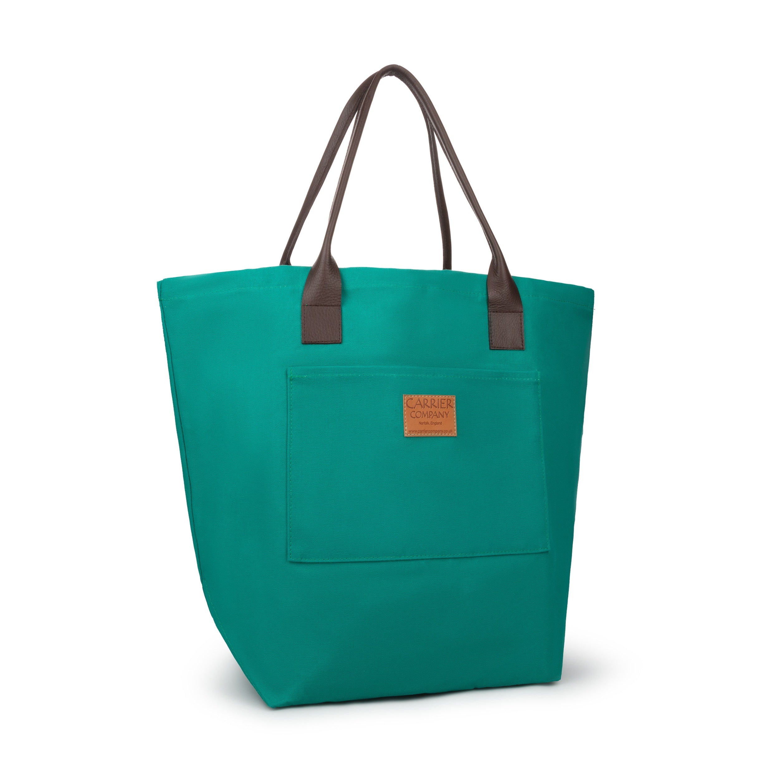 Carrier Company Leather Handled Loot & Boot Bag in Jade