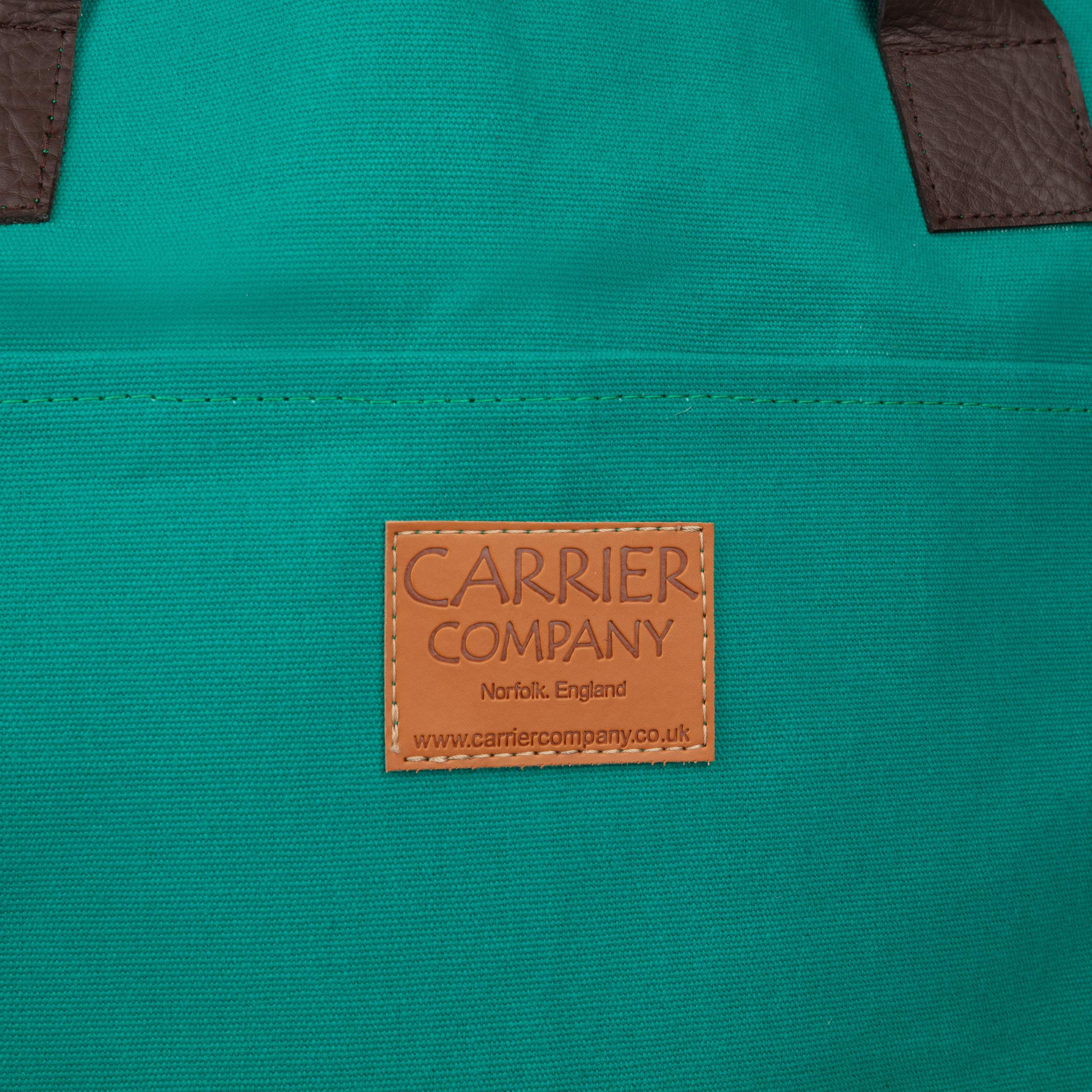 Carrier Company Leather Handled Loot & Boot Bag in Jade