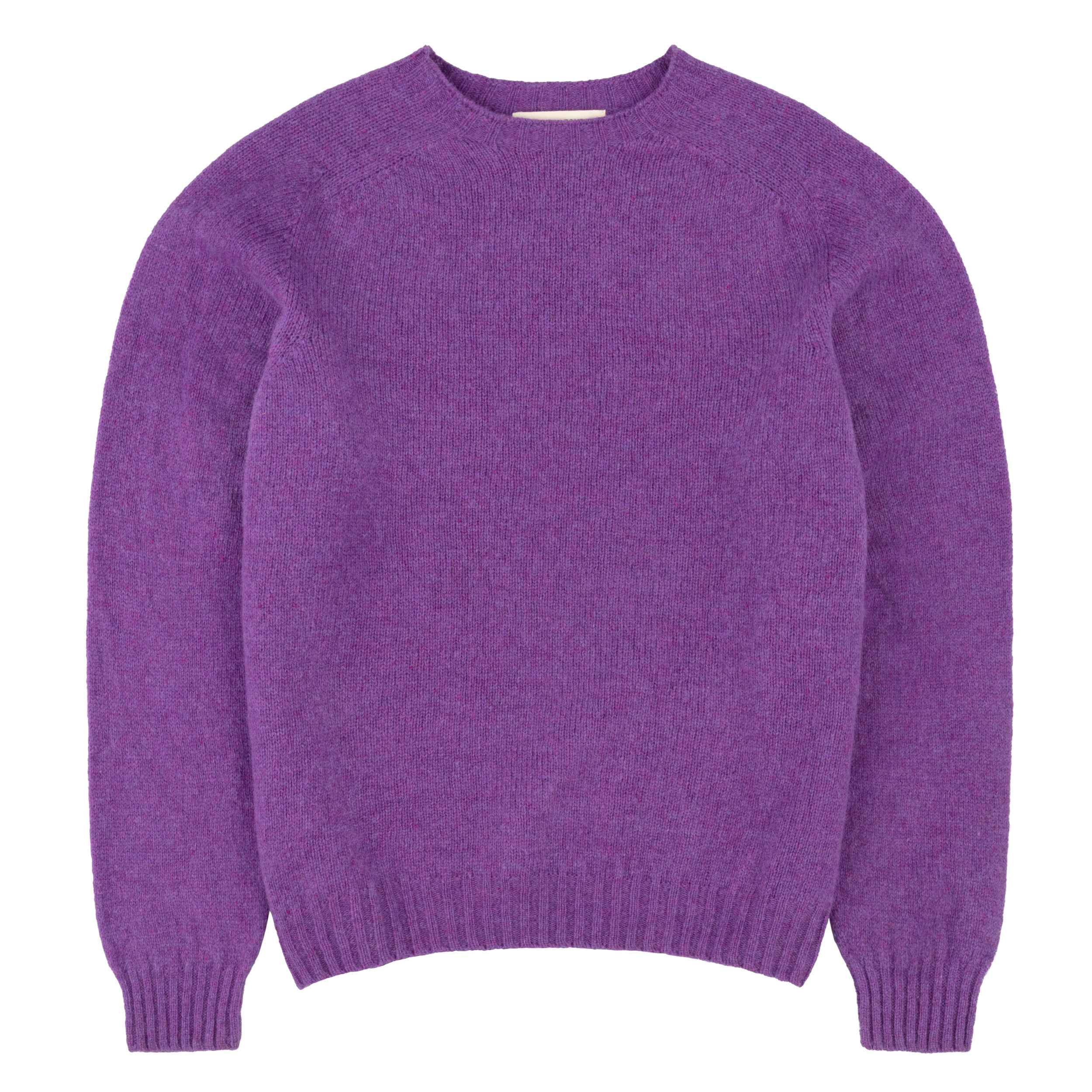 Carrier Company Shetland Lambswool Jumper in Allium