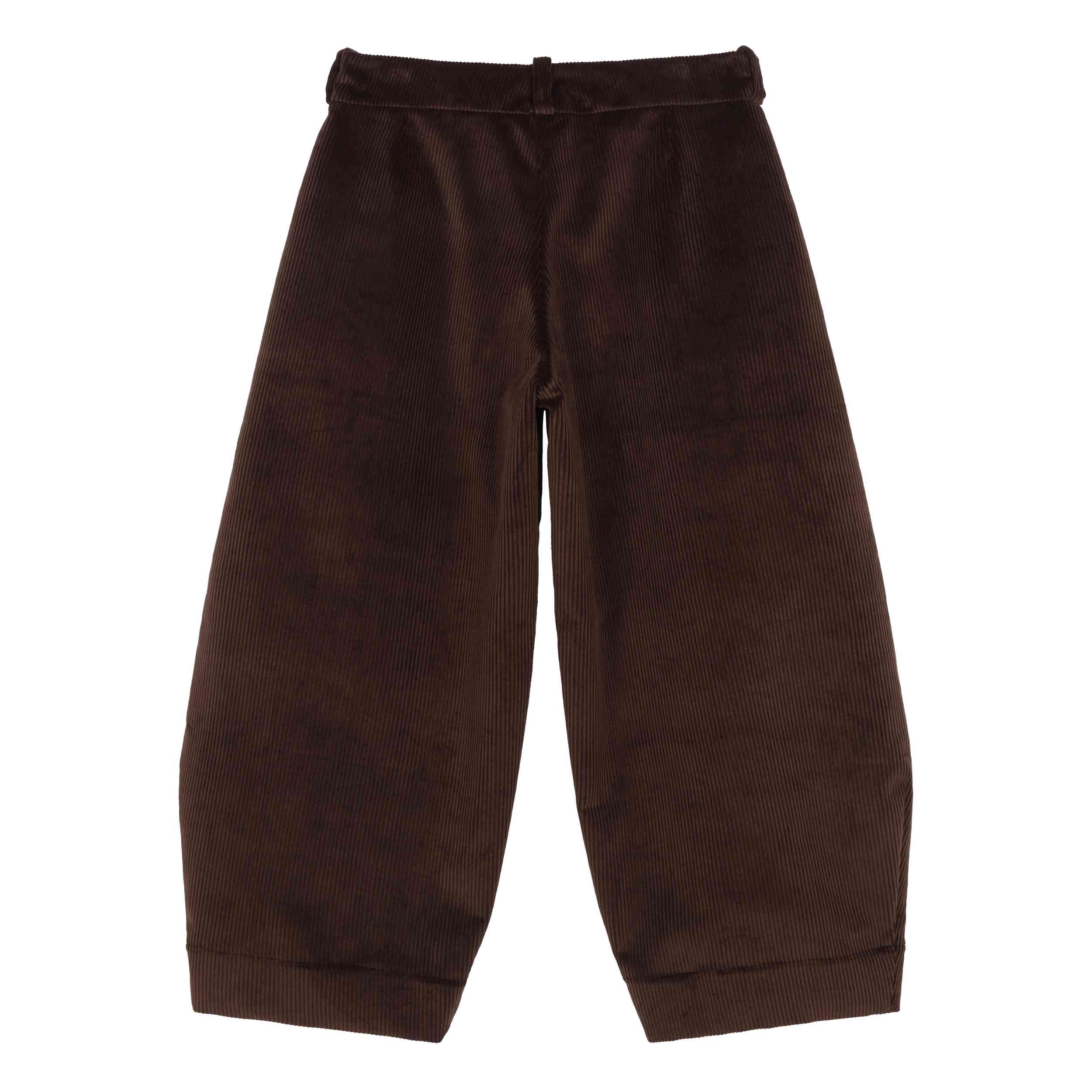 Carrier Company Dutch Trouser in Corduroy in Chocolate Brown