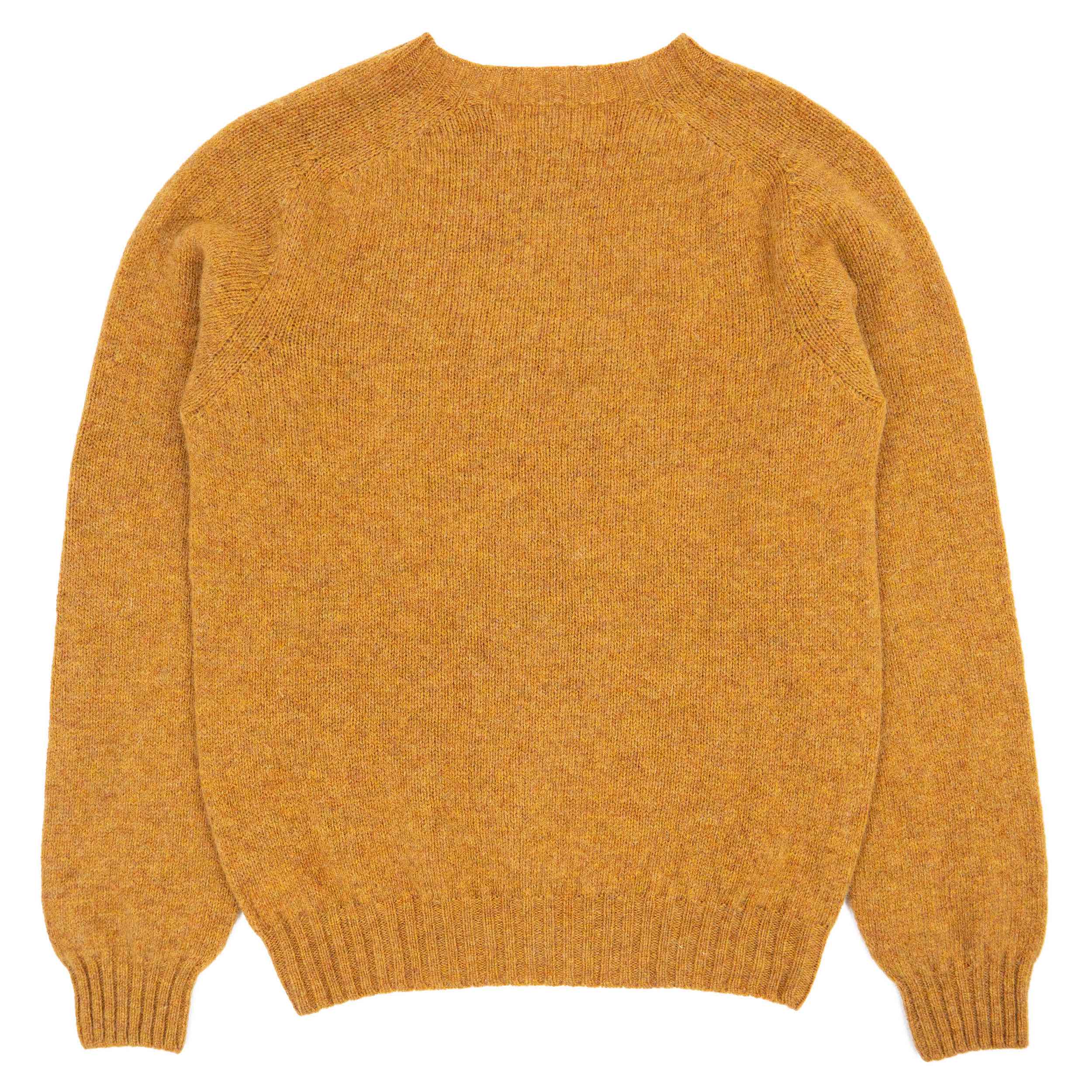 Carrier Company Shetland Lambswool Jumper in Cumin