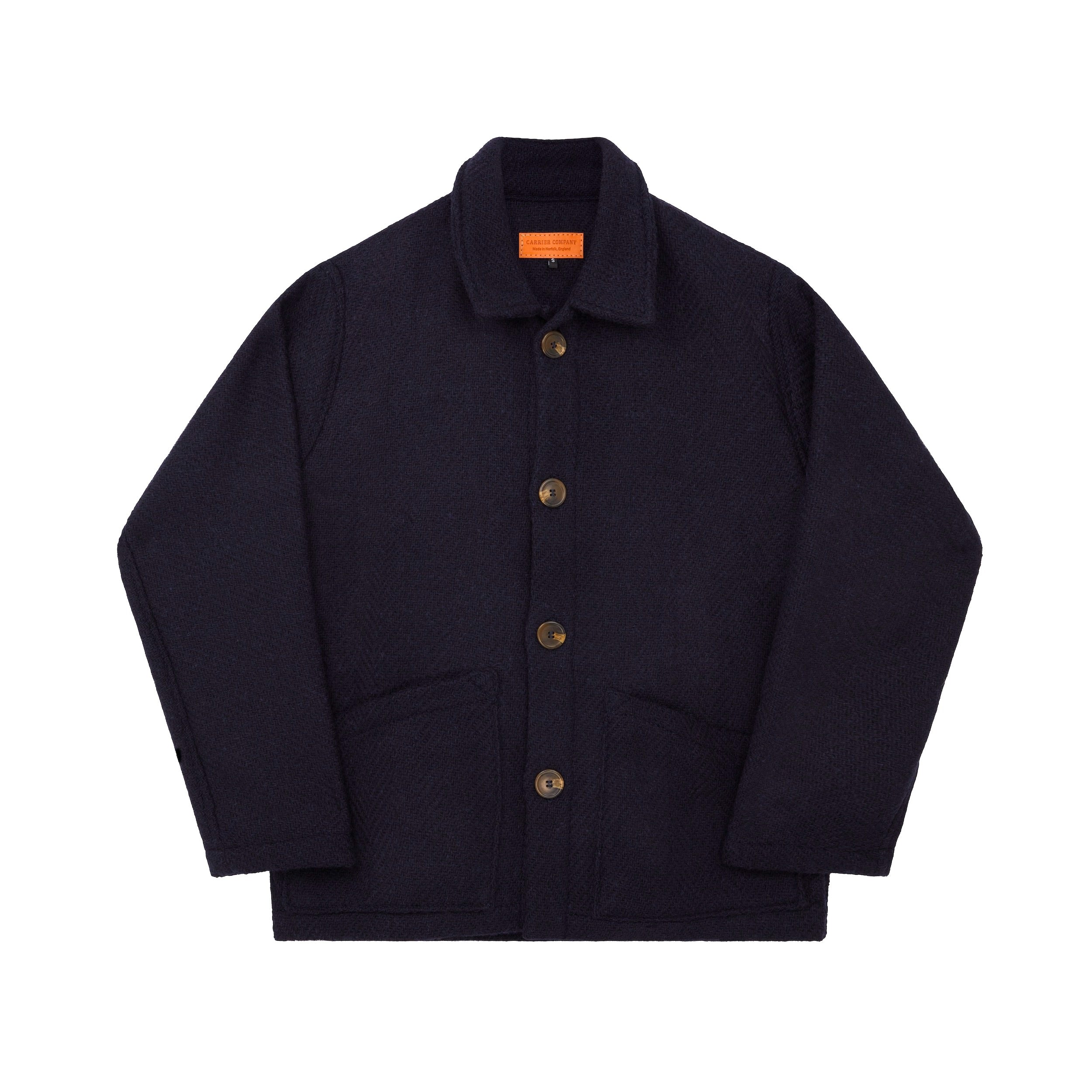 Carrier Company Celtic Wool Jacket in Navy