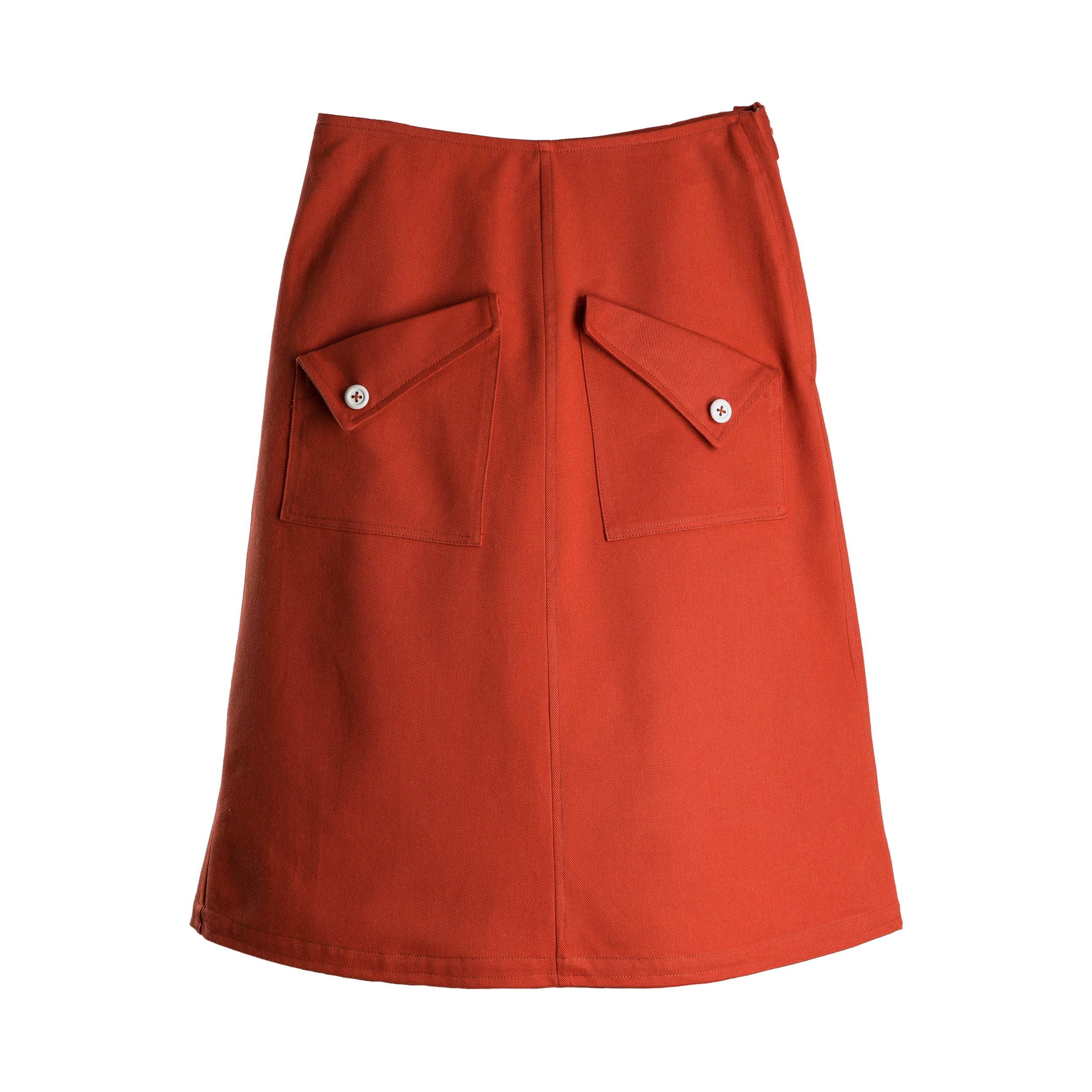 Carrier Company Mum Skirt in Orange