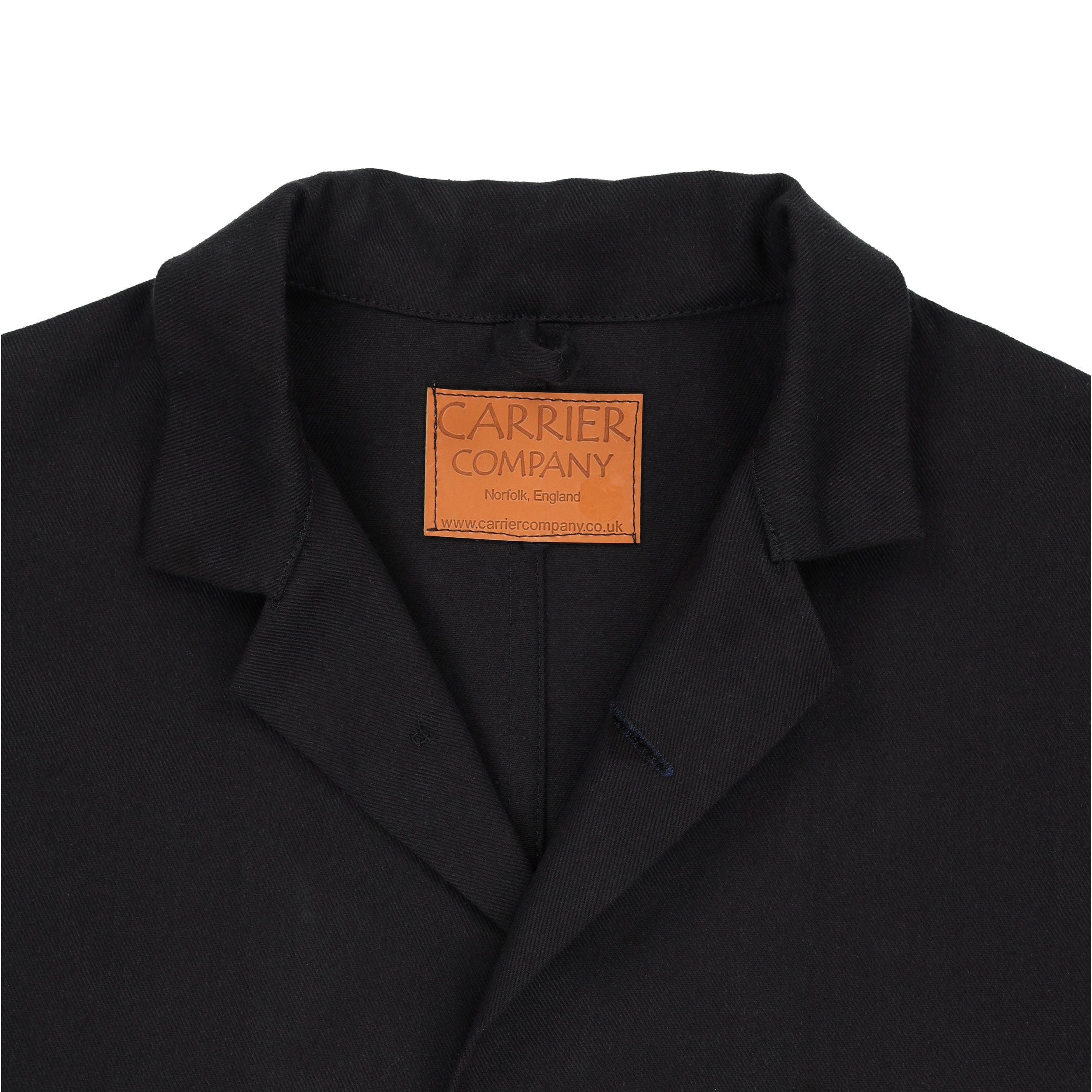 Carrier Company Stockman's Coat in Black Drill