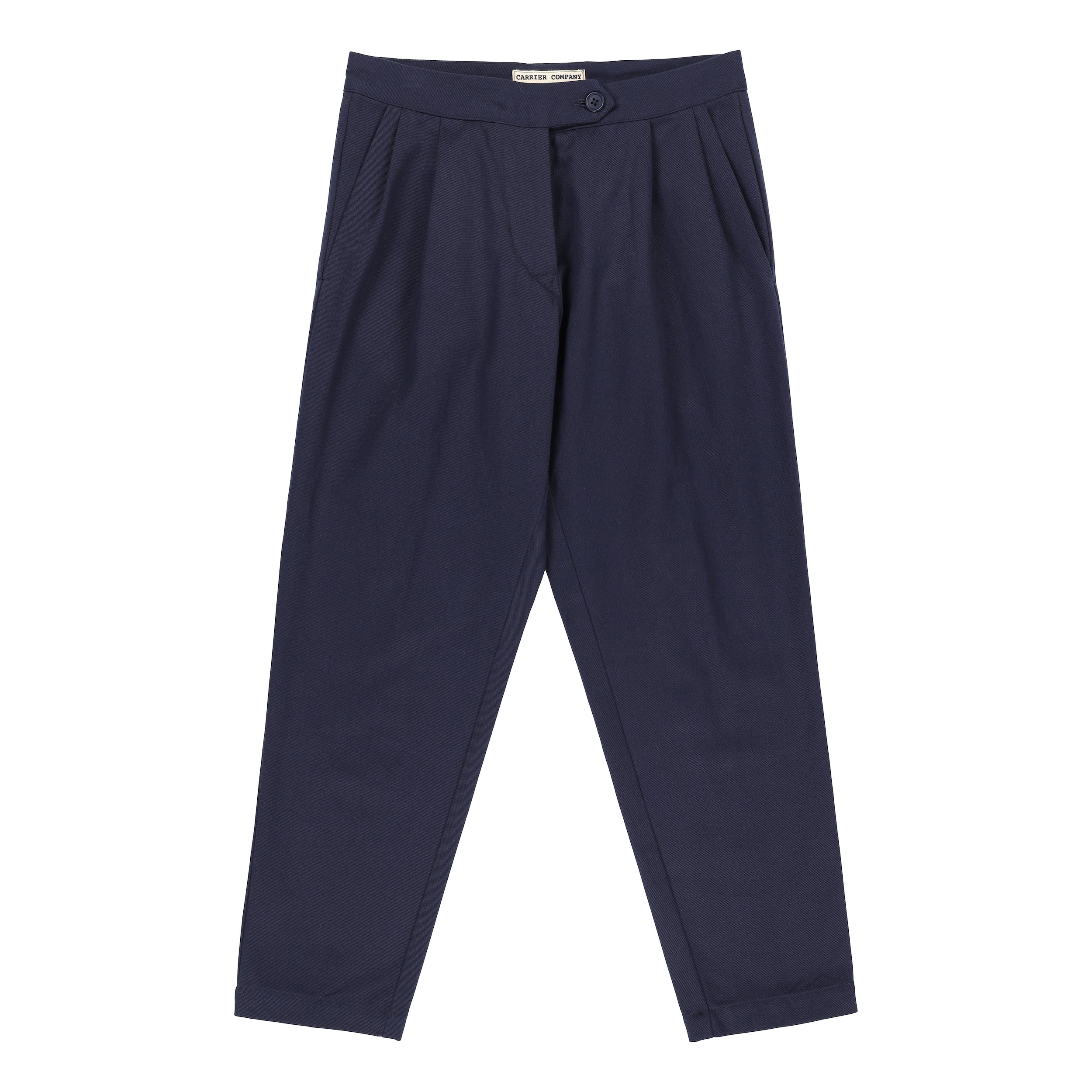 Carrier Company Cropped Trouser in Navy