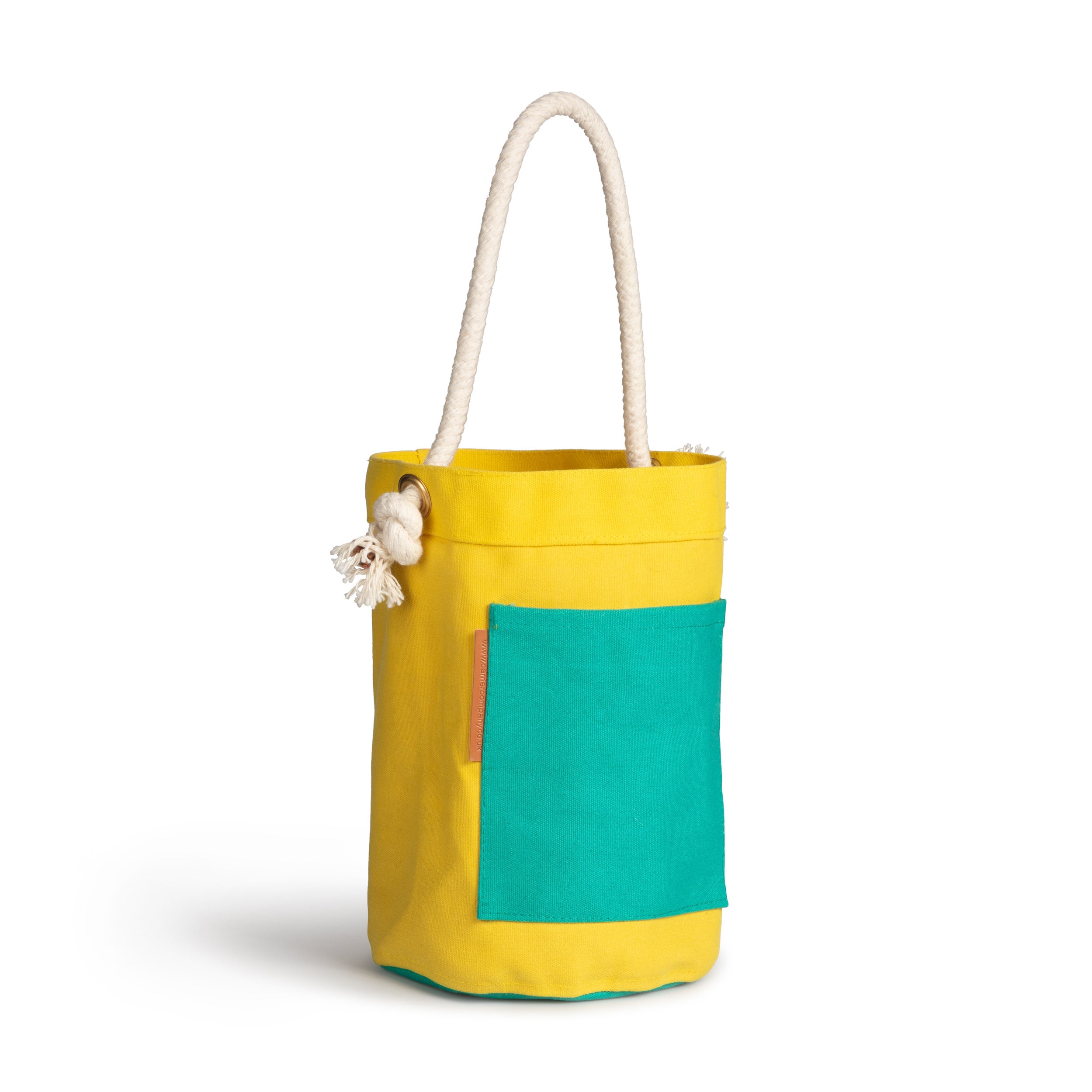 Carrier Company Canvas Toy Bucket in Yellow