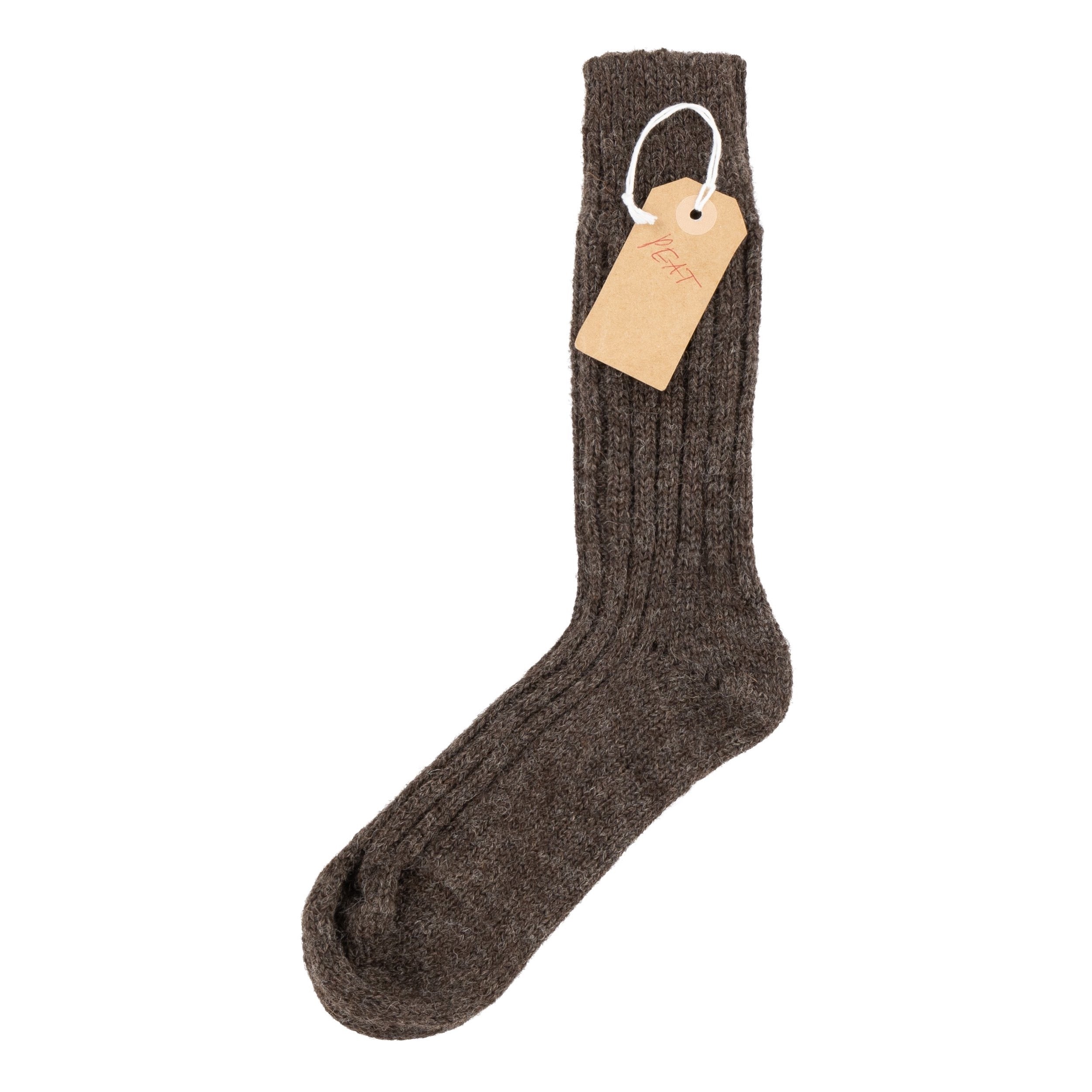 Carrier Company Wool Sock in Peat