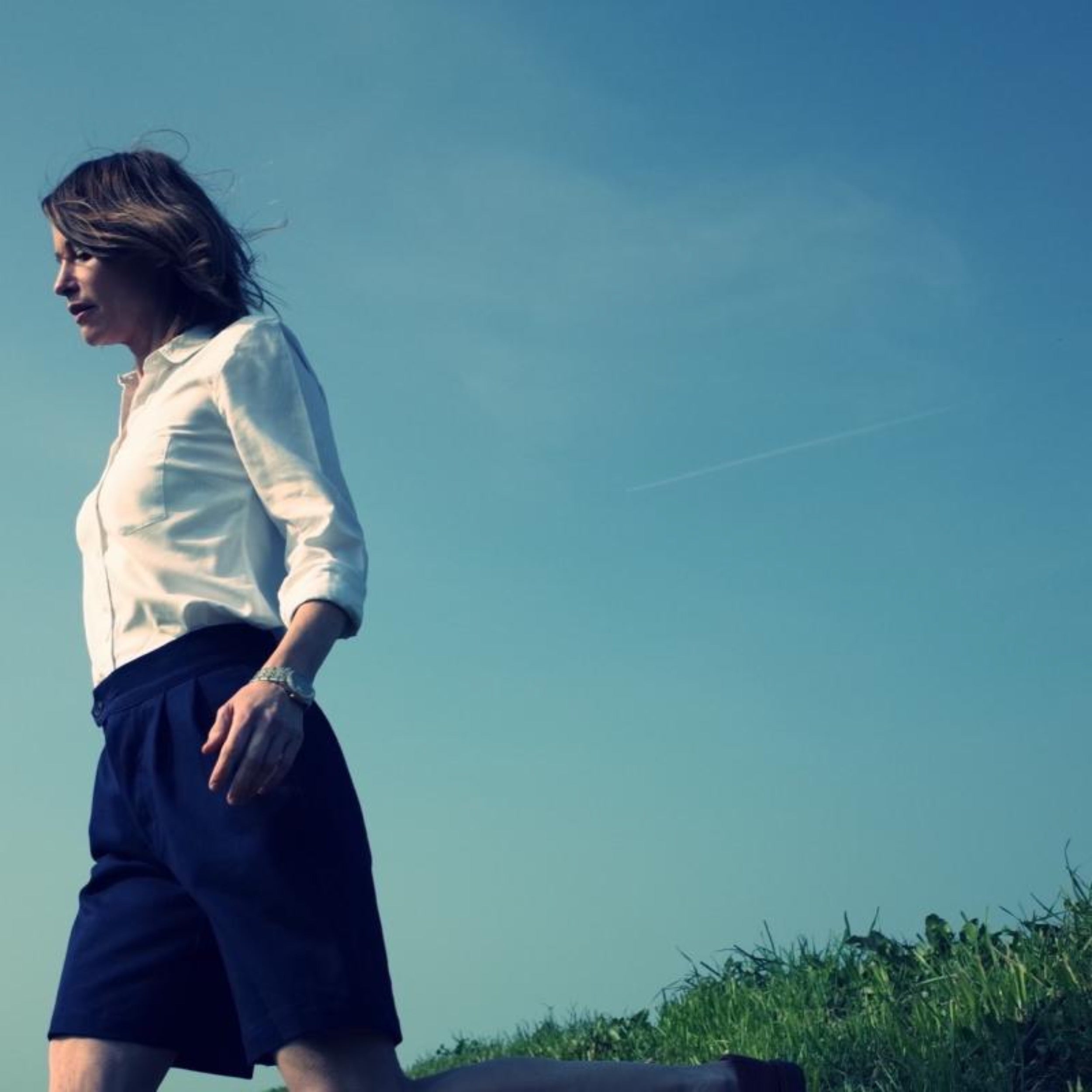 Carrier Company Ladies Shorts in Navy
