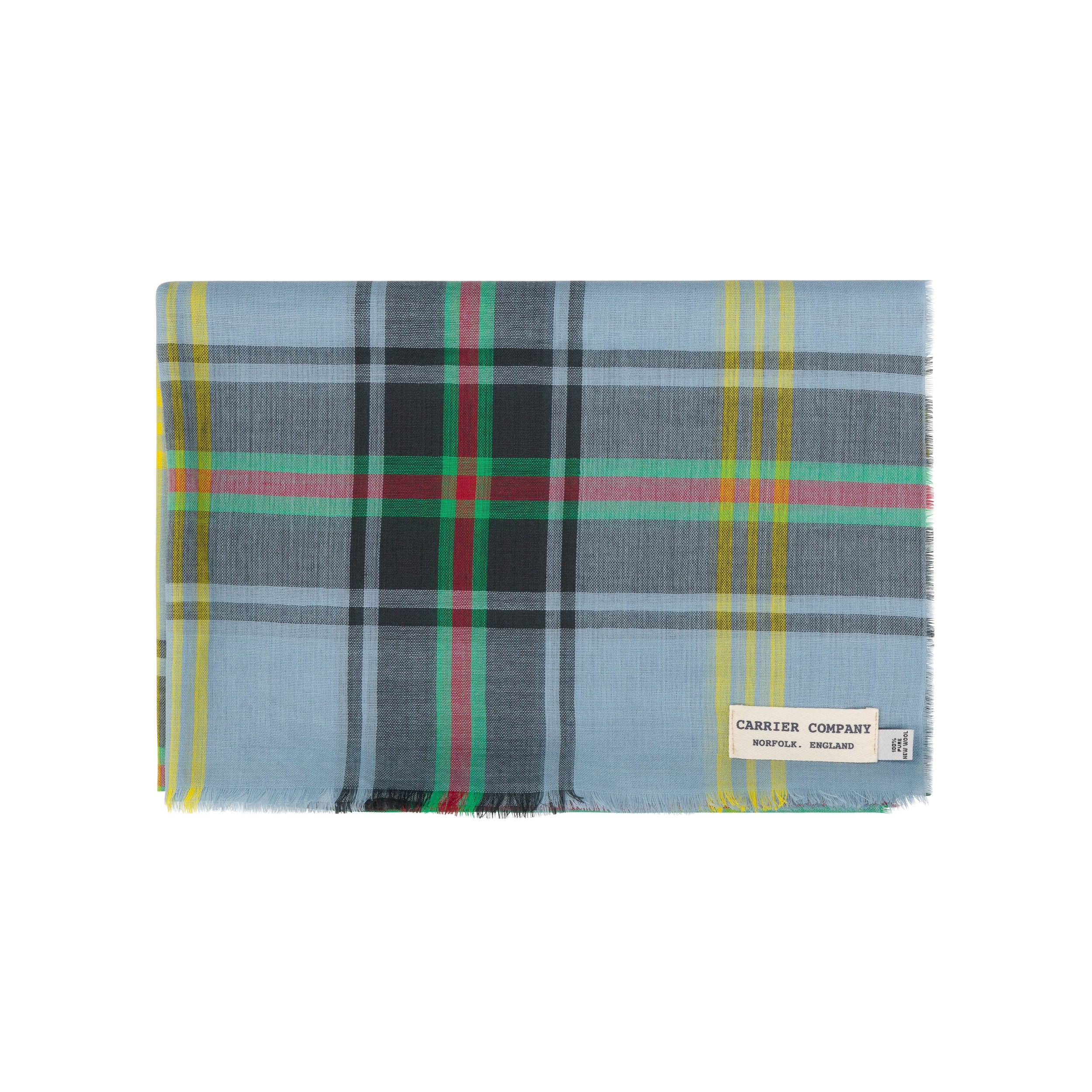 Carrier Company Extra Fine Merino Scarf in Bell of The Borders Tartan