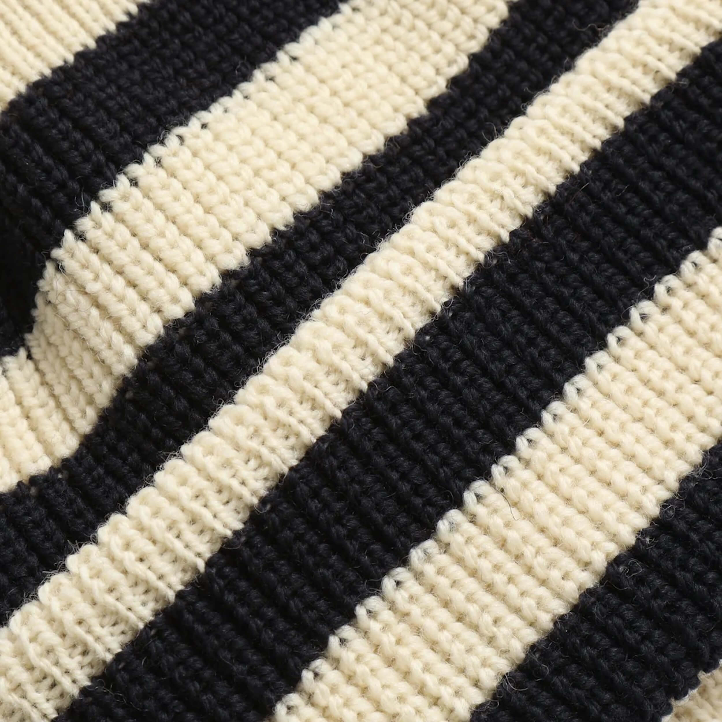 Carrier Company Merino Watch Cap In  Navy & Cream