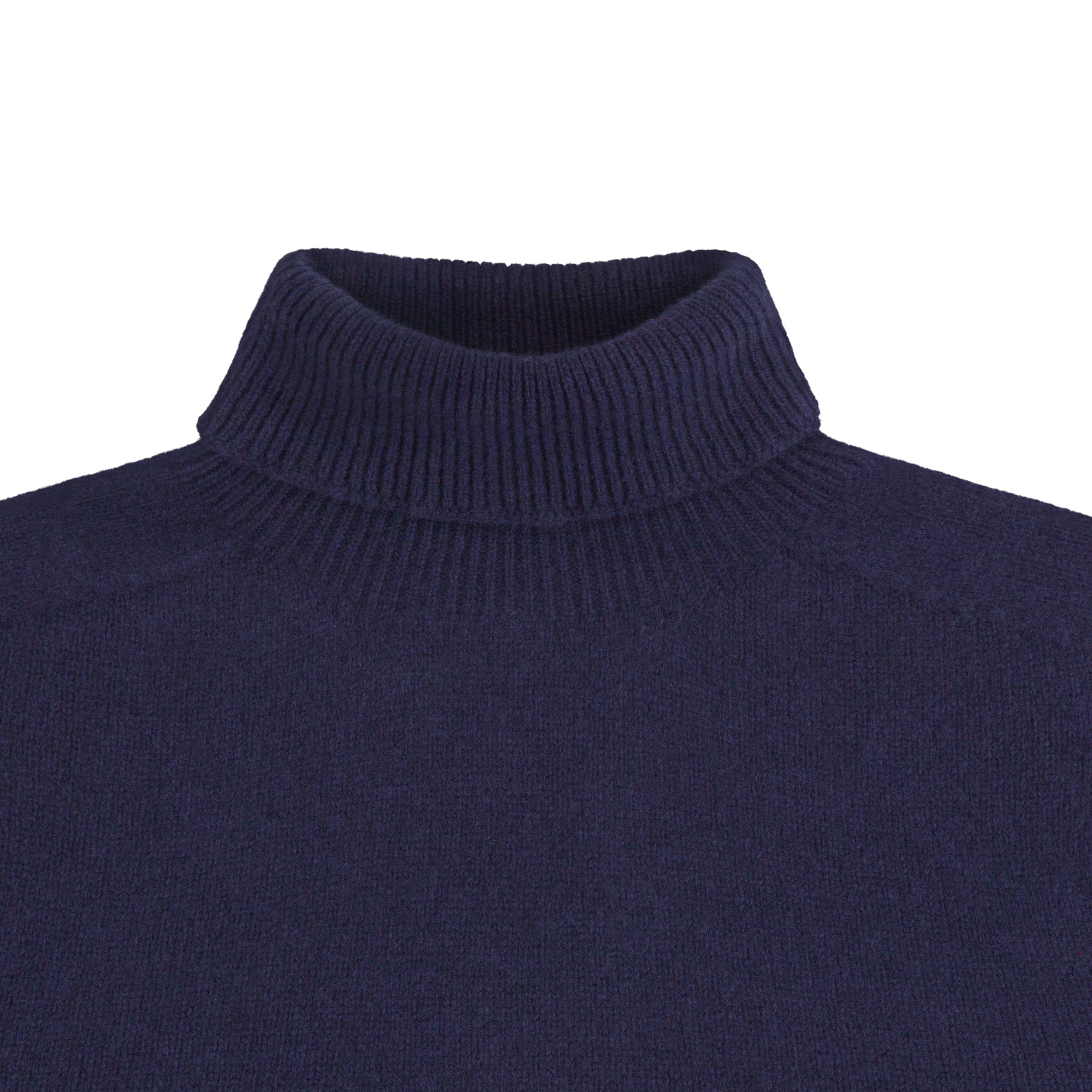 Merino & Cashmere Supersoft Roll Neck Jumper