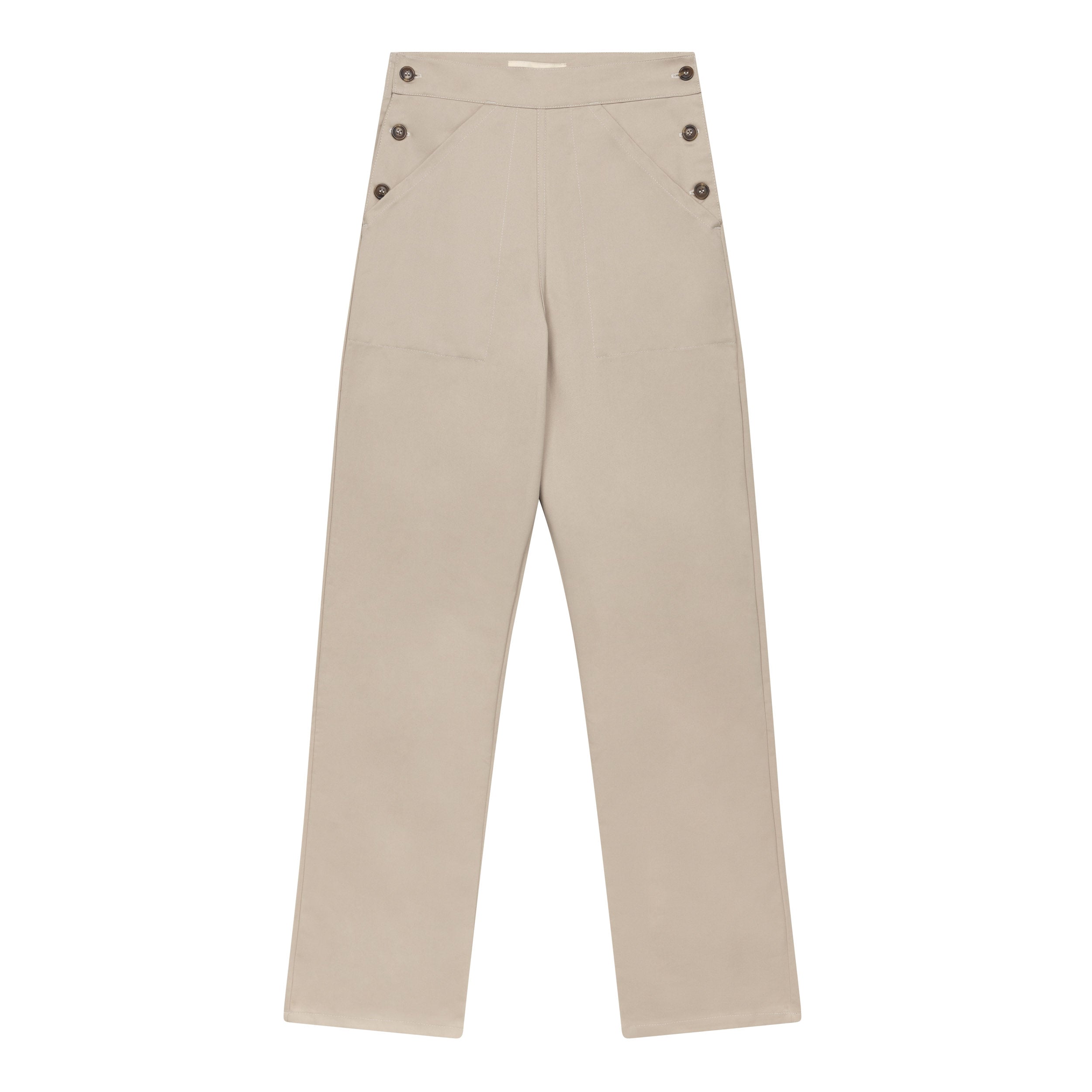 Carrier Company Women's Work Trouser In Stone Cotton Twill