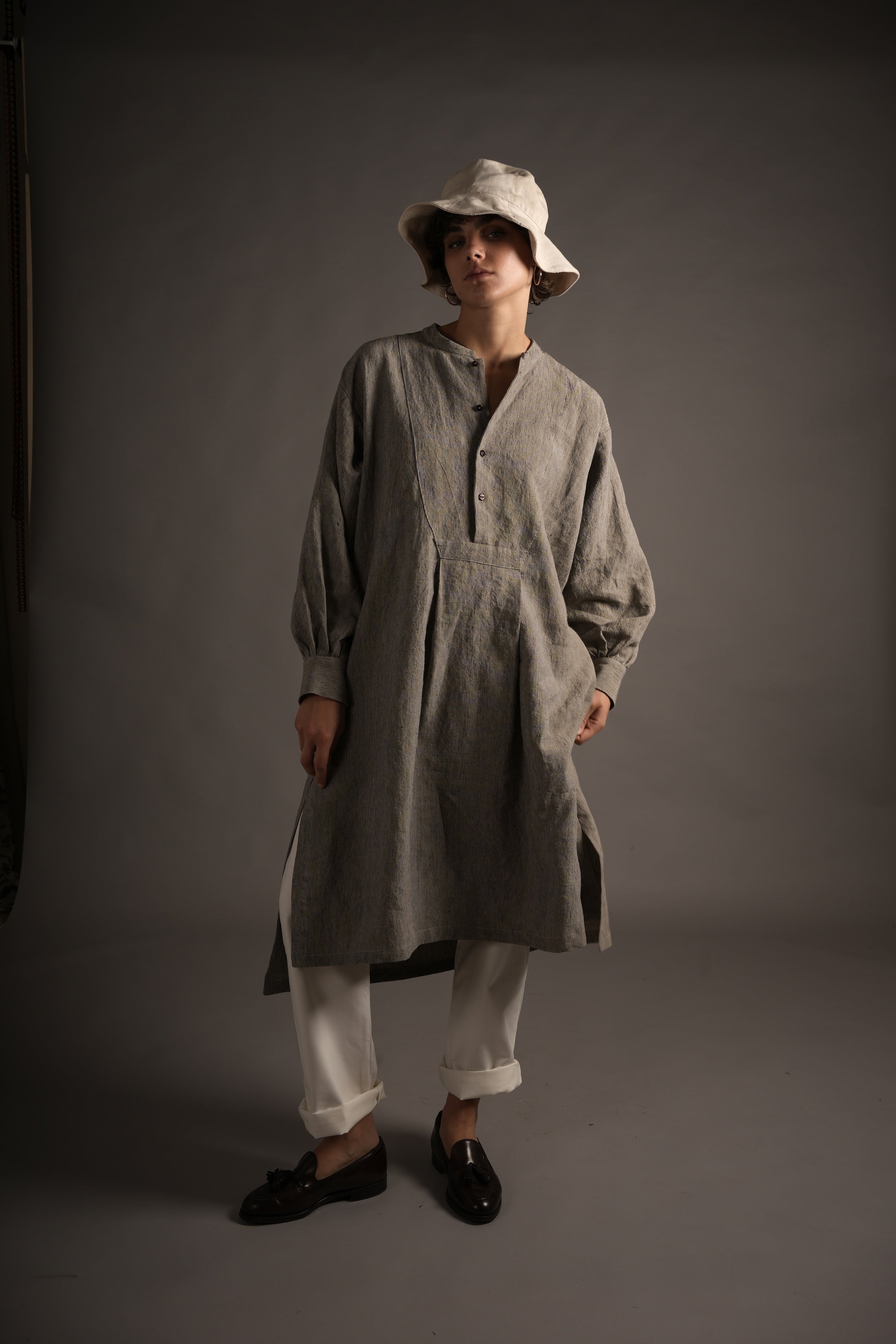 Carrier Company Cotton Sun Hat In Stone Drill