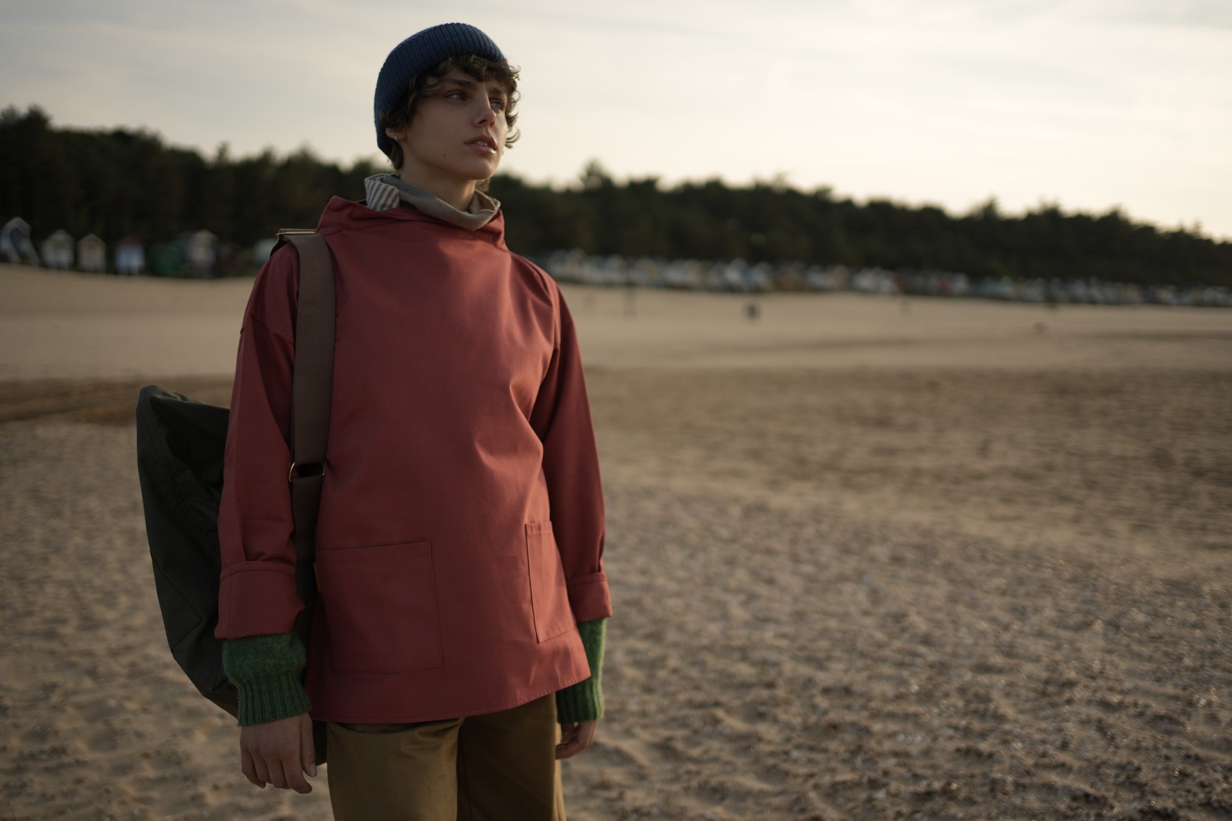 Els Wears Carrier Company Tradiitonal Norfolk Slop in Terracotta