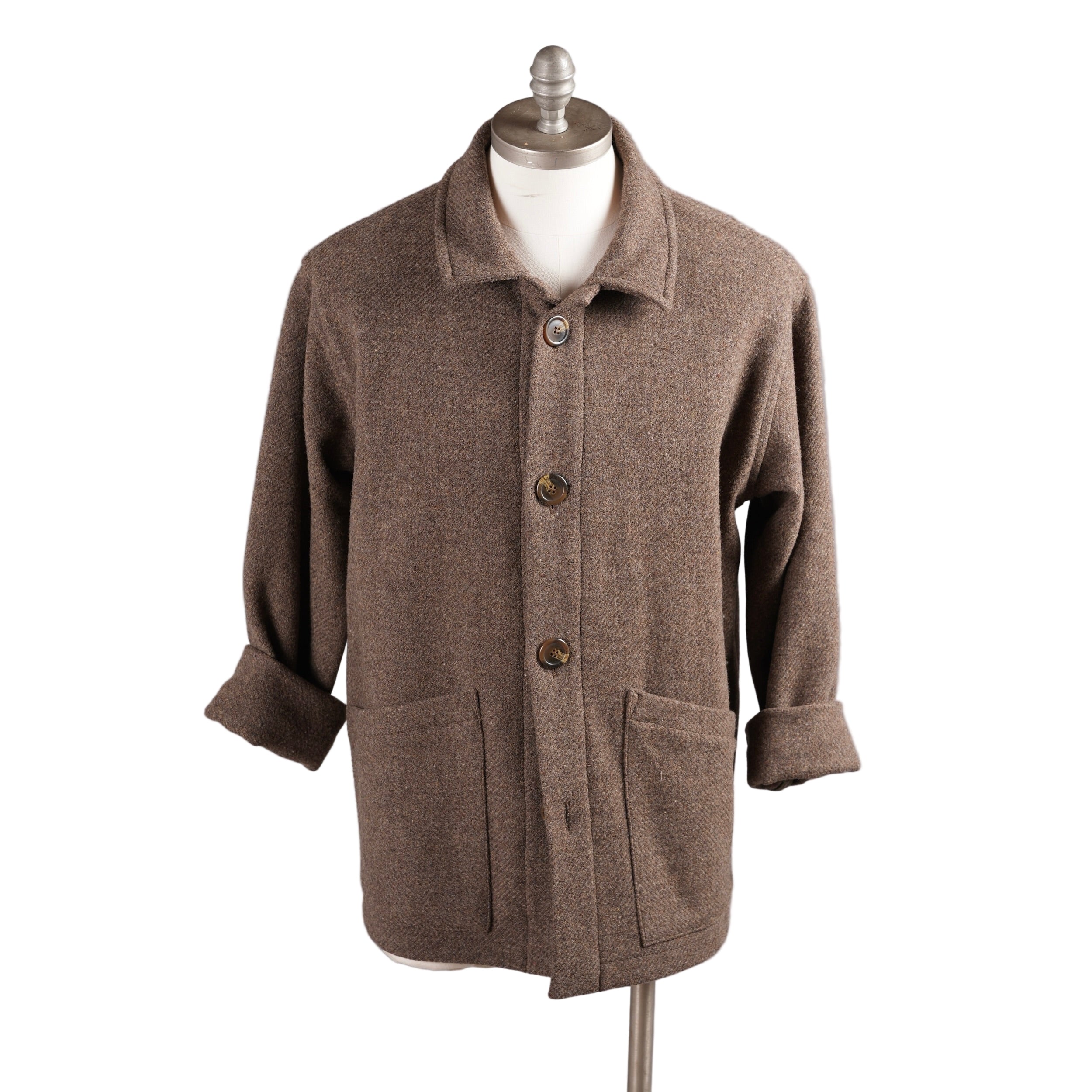 Carrier Company Plain Wool Jacket in Ivor