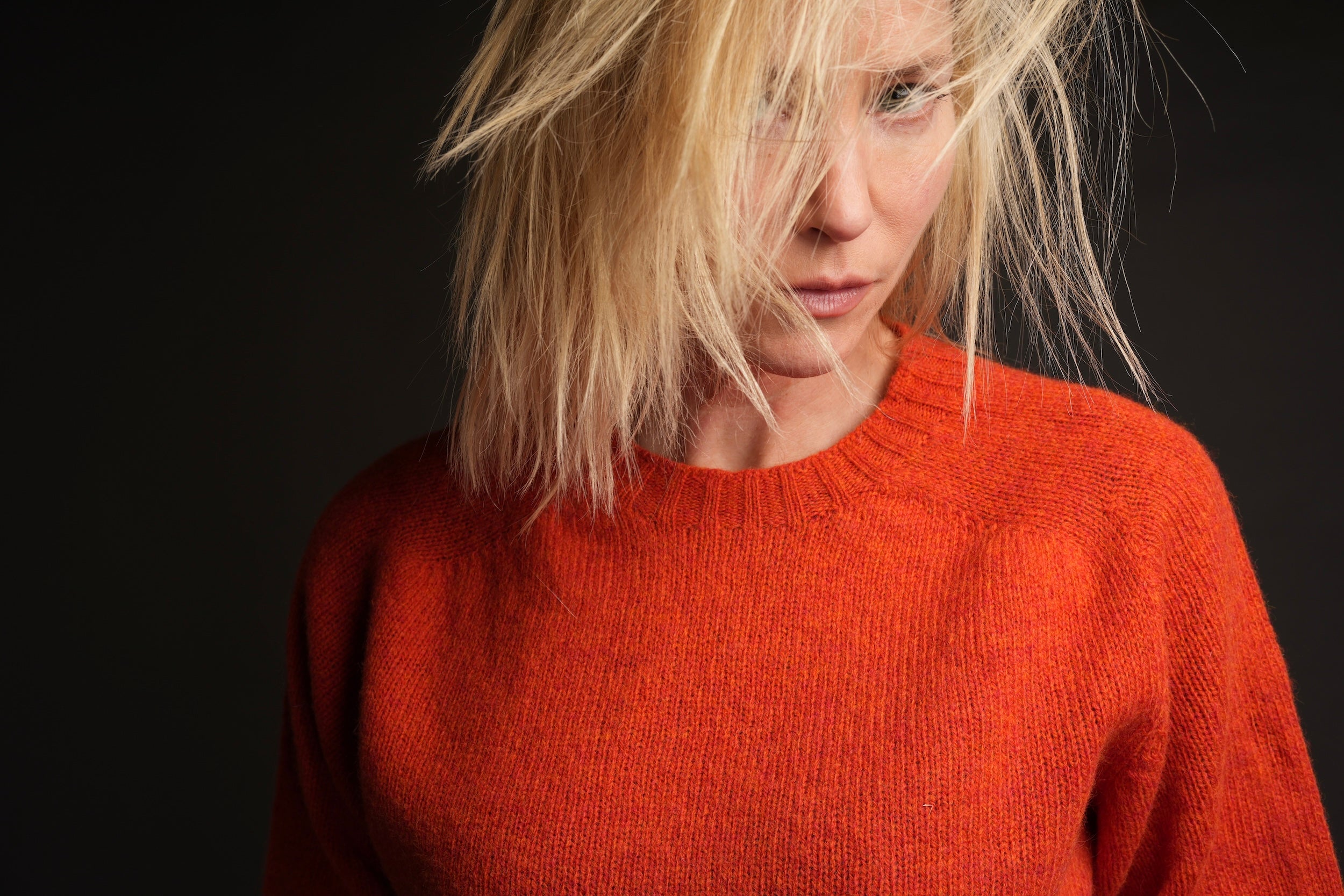 Sienna is 5'6" tall and wears a size S jumper