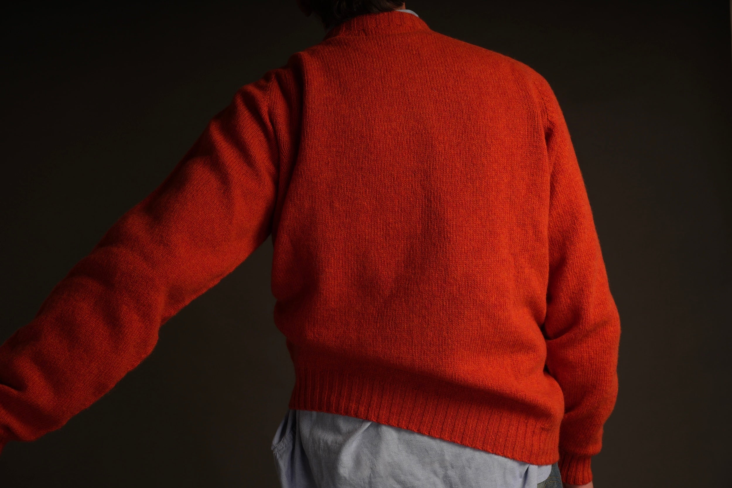 Enzo is 6'1" tall and wears an XL jumper