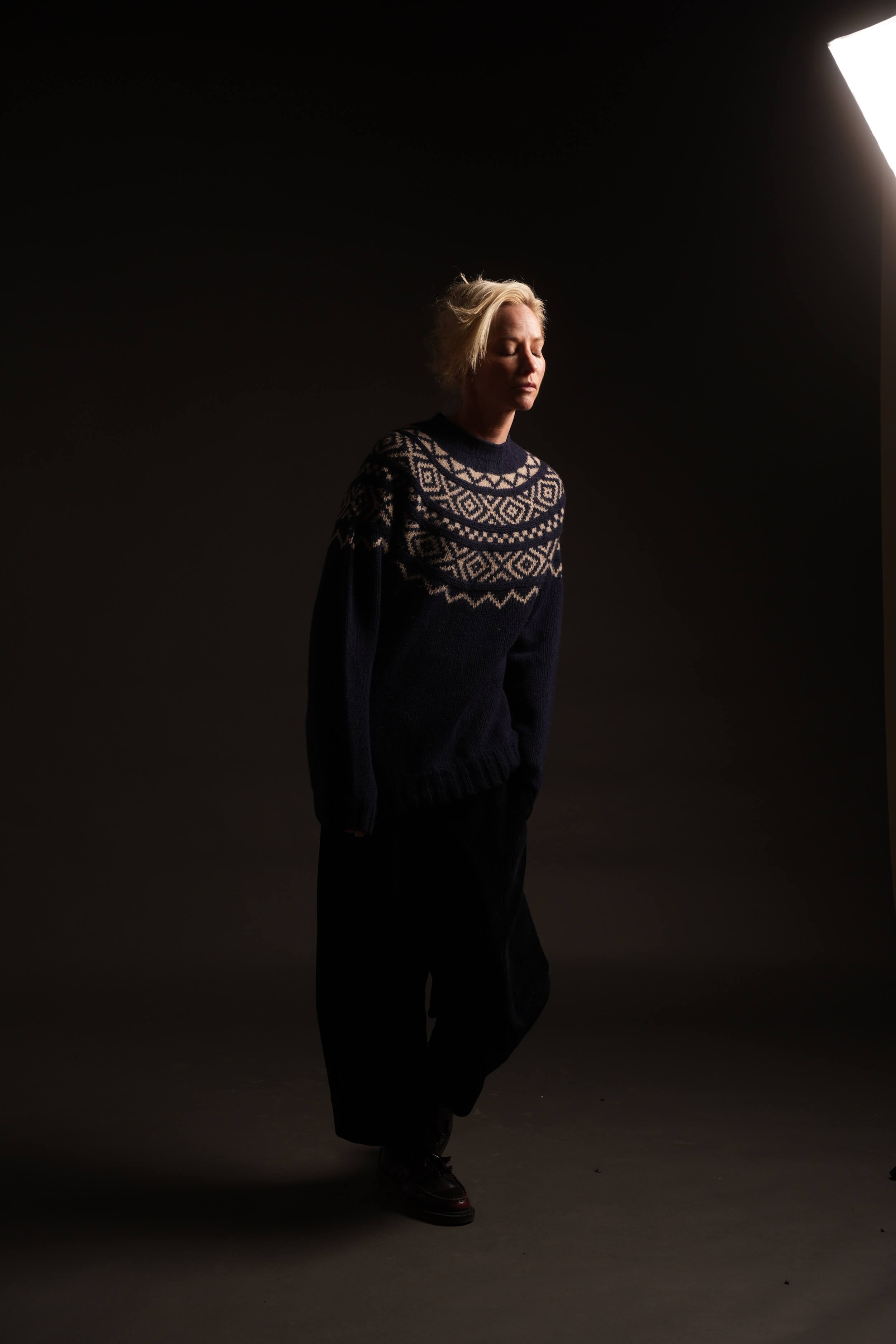 Sienna is 5'6", a size 10 and wears  SMALL jumper