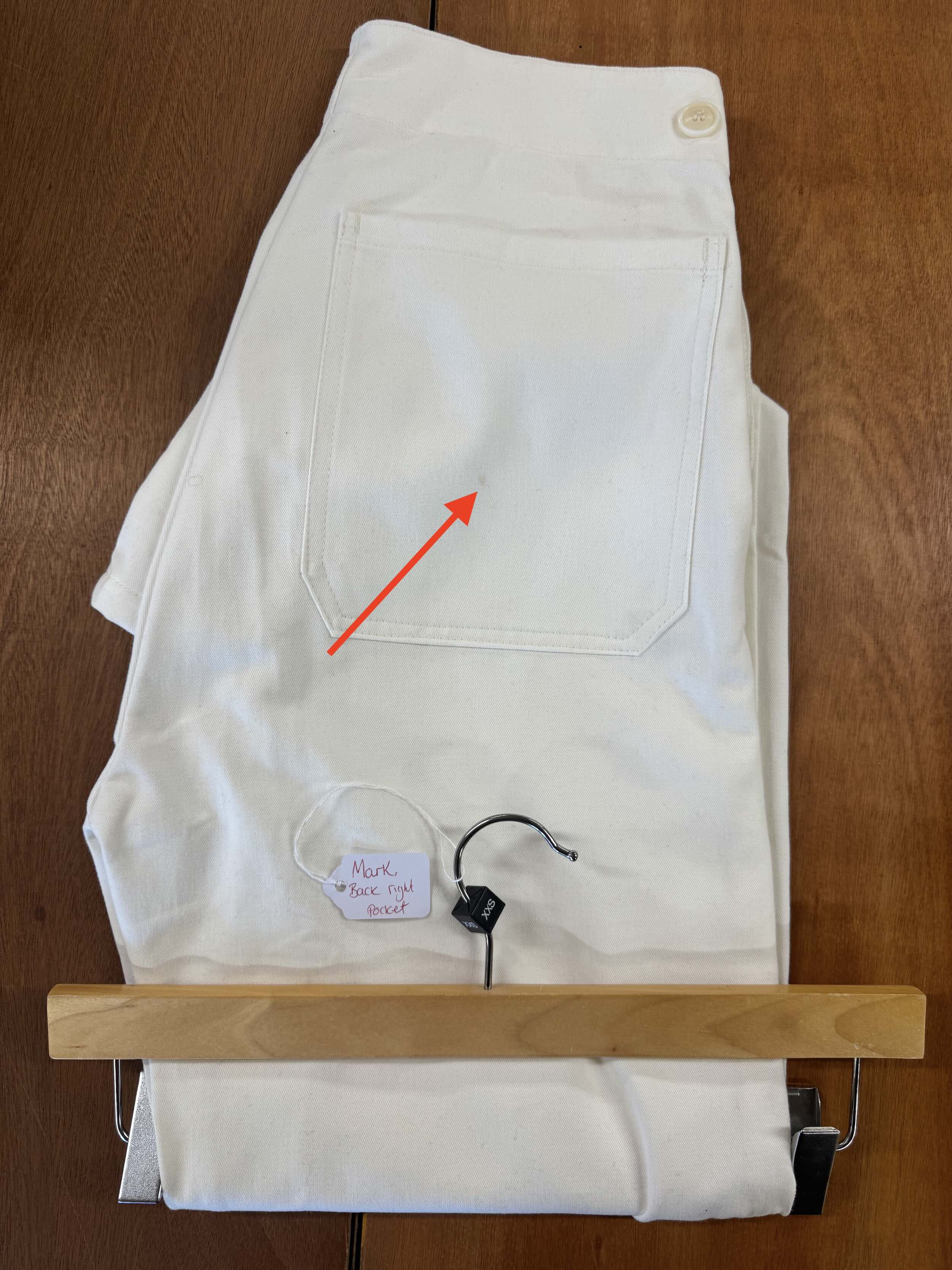 Carrier Company Women's Work Trouser in White