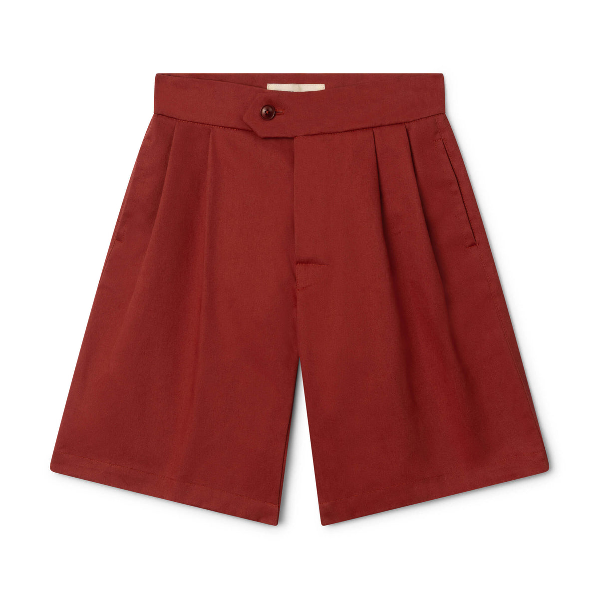 Ladies Shorts In Terracotta