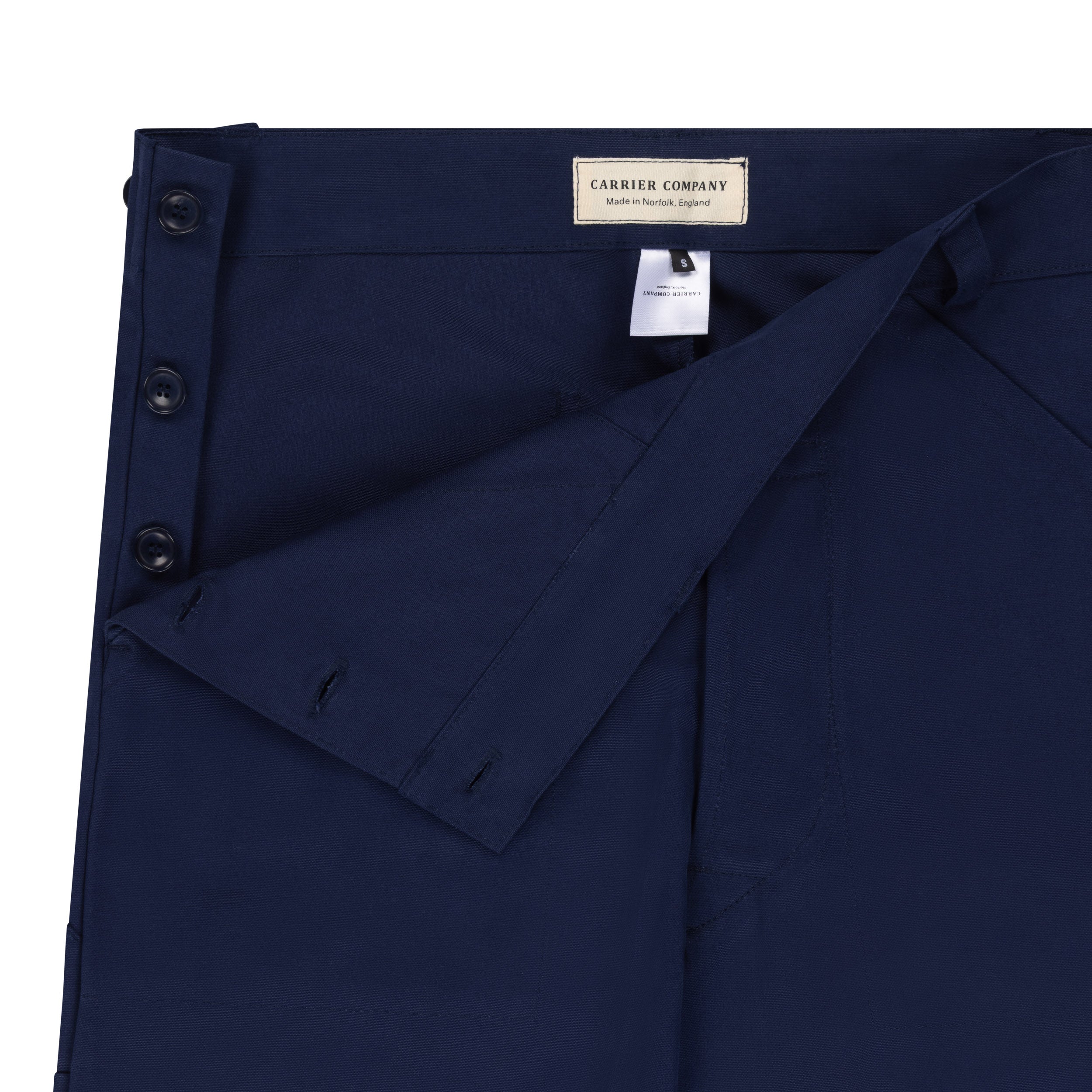 The Work Trouser In Navy Vintage Turner Sailcloth