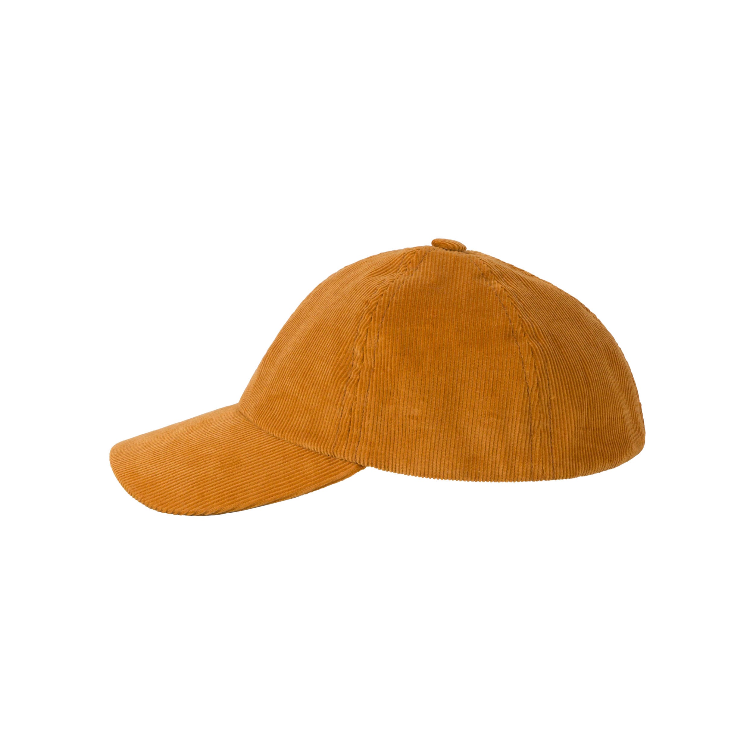 Carrier Company Corduroy Baseball Cap in Gold