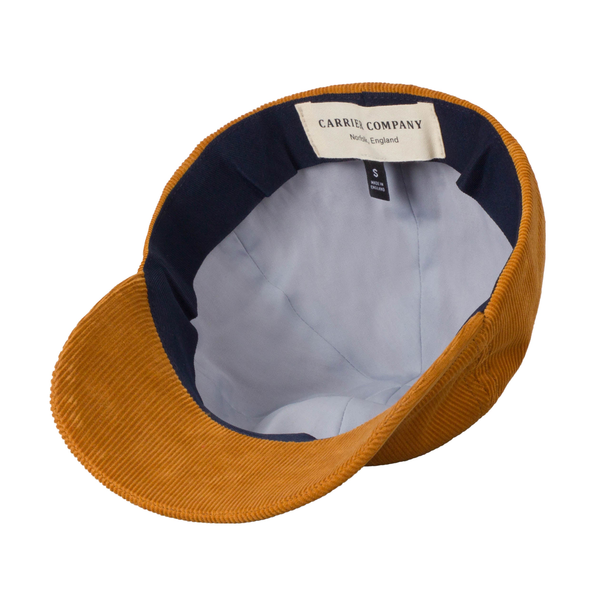 Carrier Company Corduroy Baseball Cap in Gold