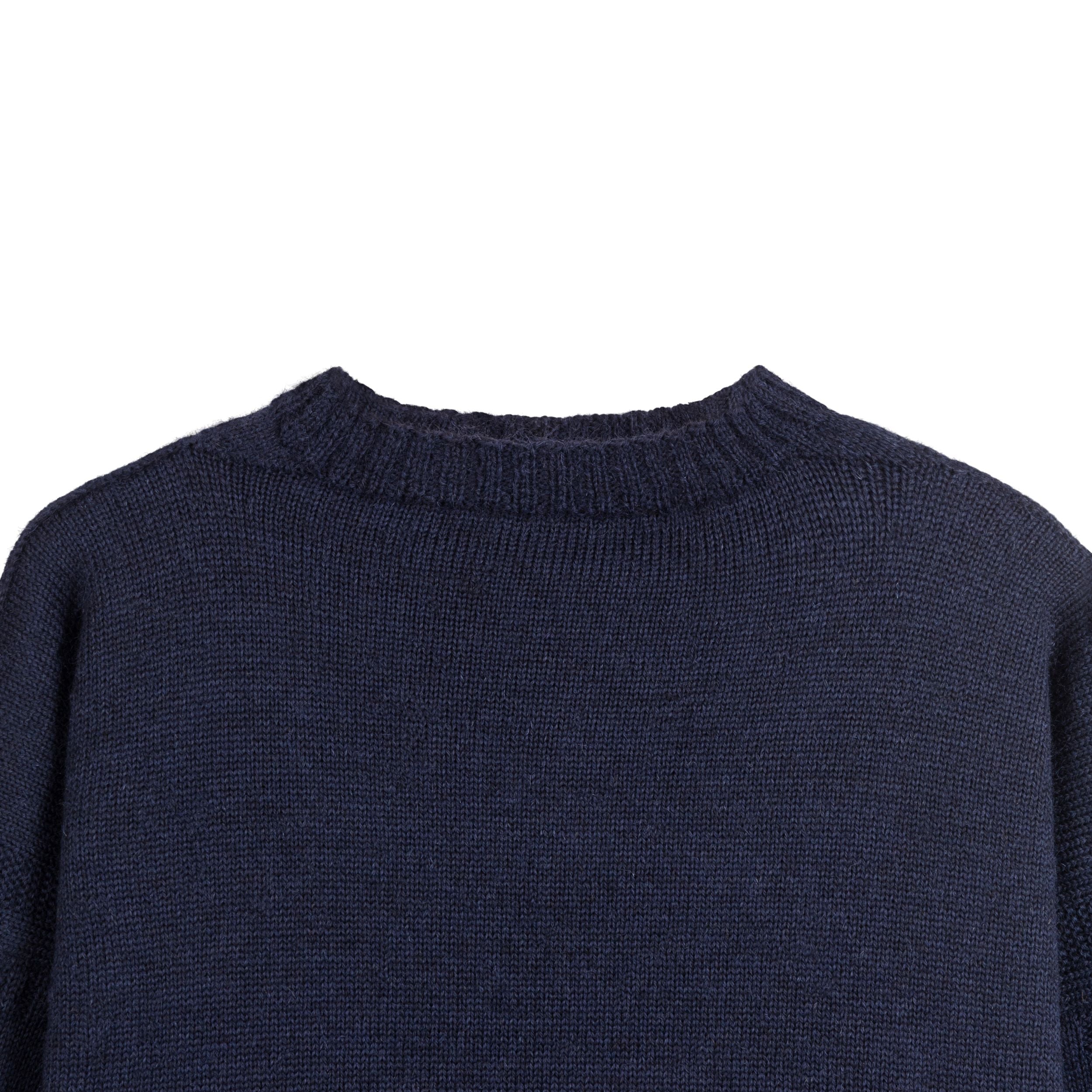 Carrier Company Le Tircoteur Premium Cropped Guernsey in Navy