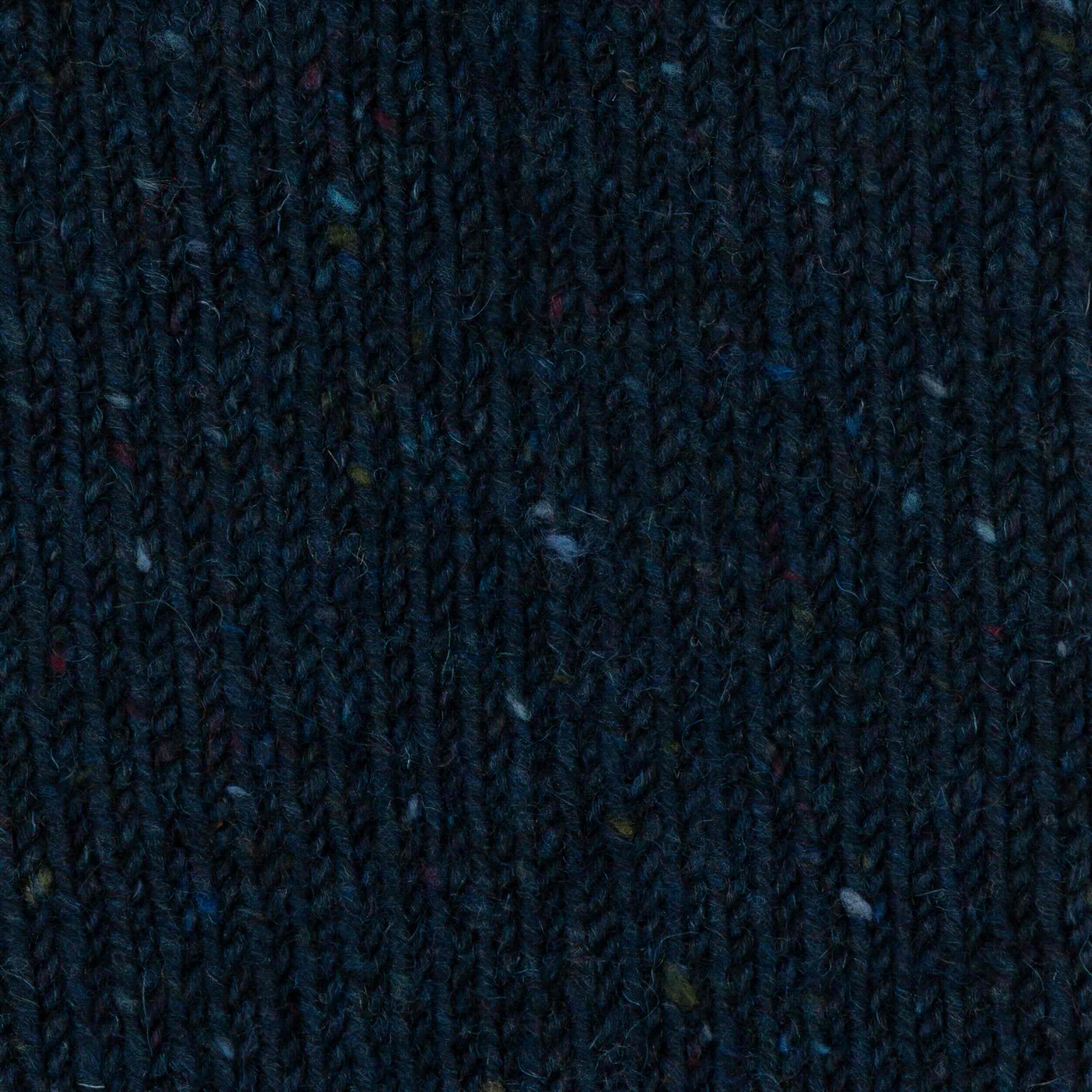 Carrier Company Tri-Colour Donegal Sock In Midnight & Pumpkin