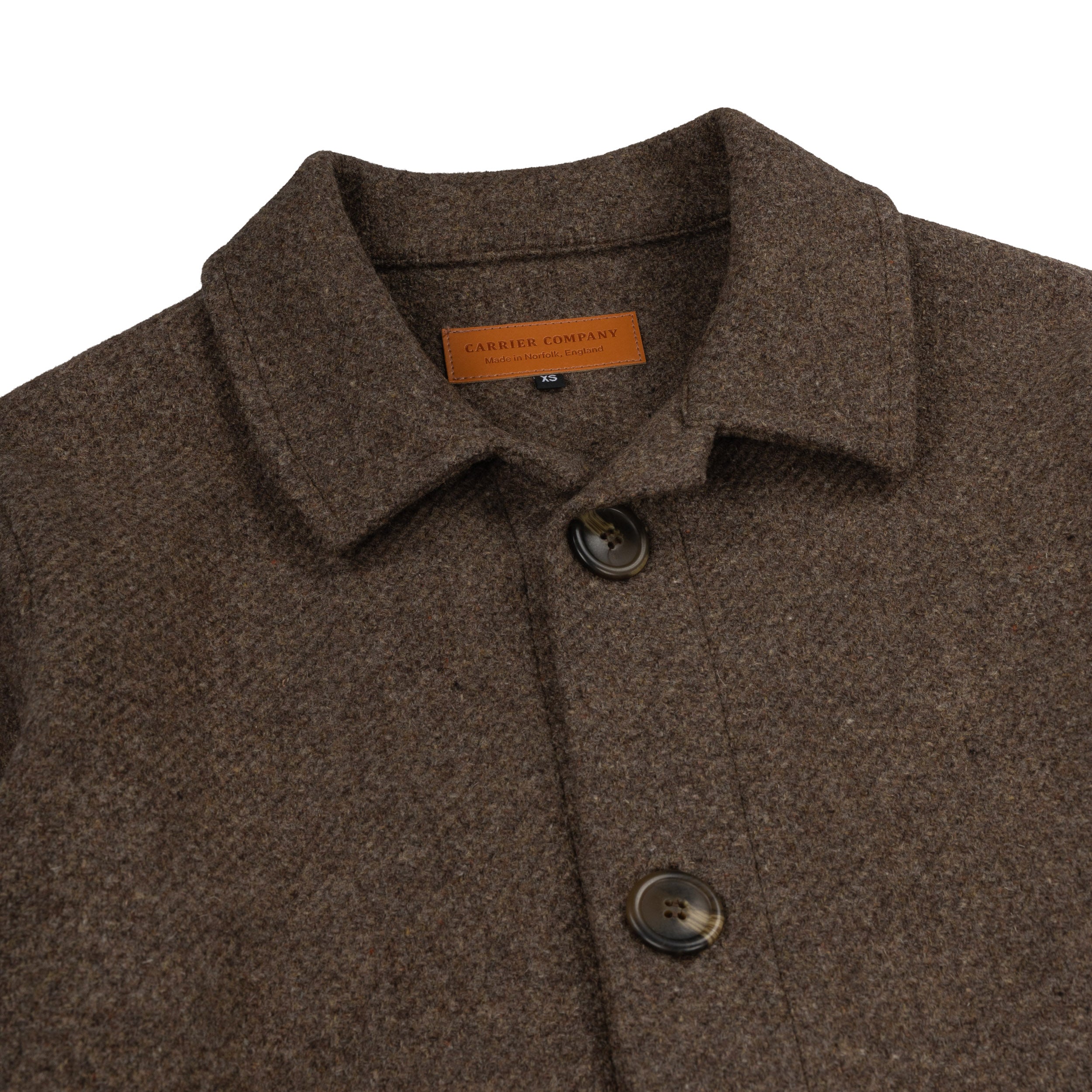 Carrier Company Plain Wool Jacket In Ivor