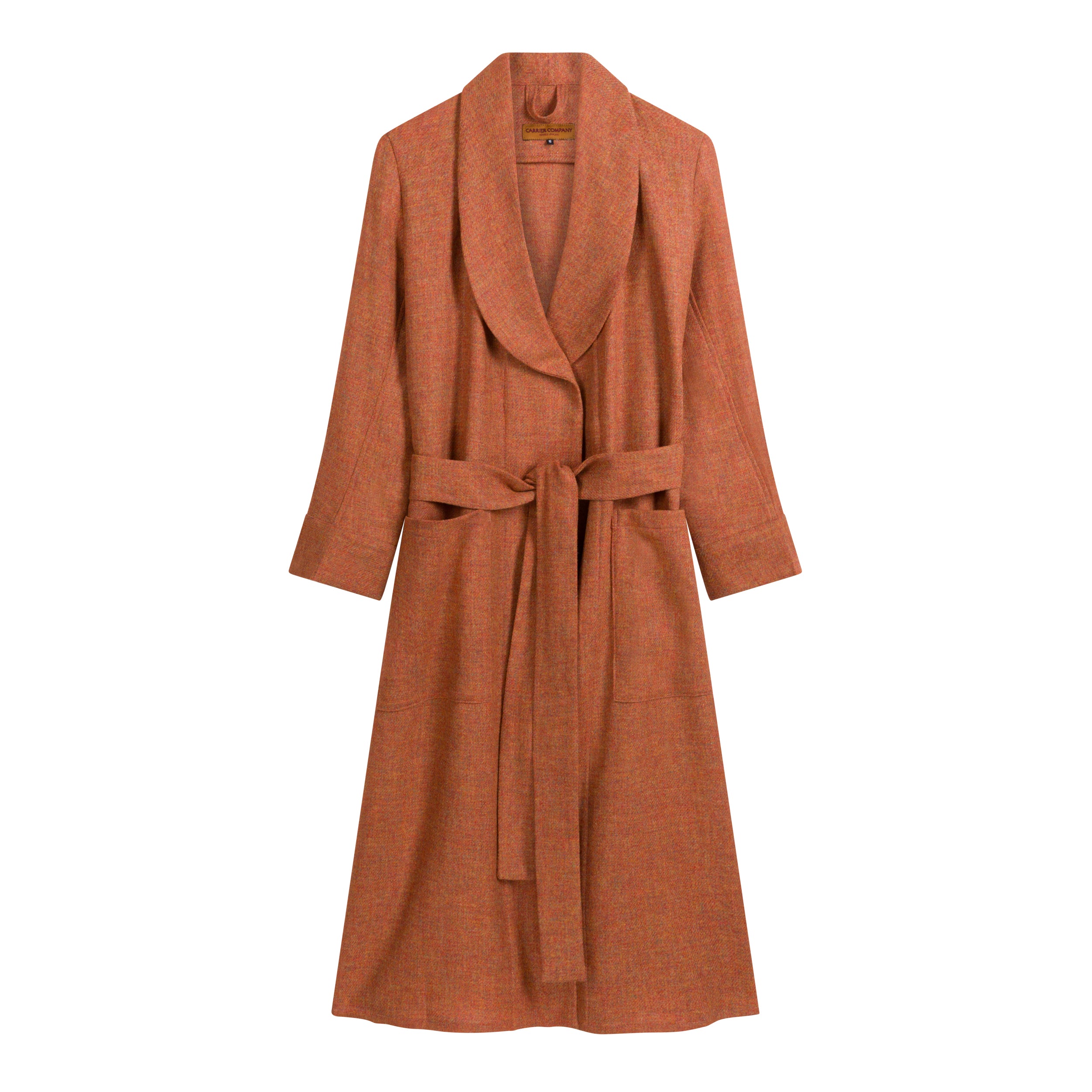 Carrier Company Wool Dressing Gown in Amber