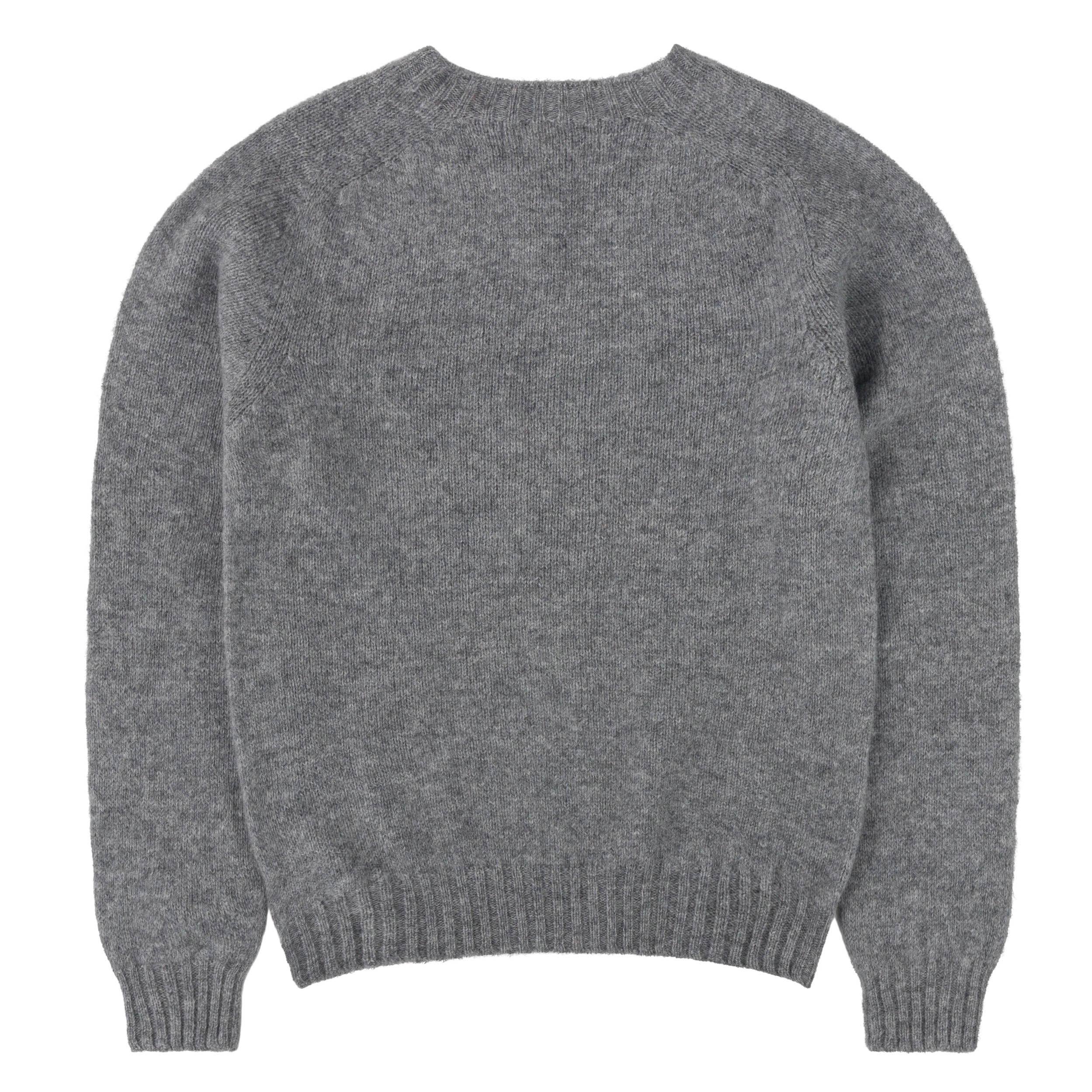 Carrier Company Shetland Lambswool Jumper in Fossil