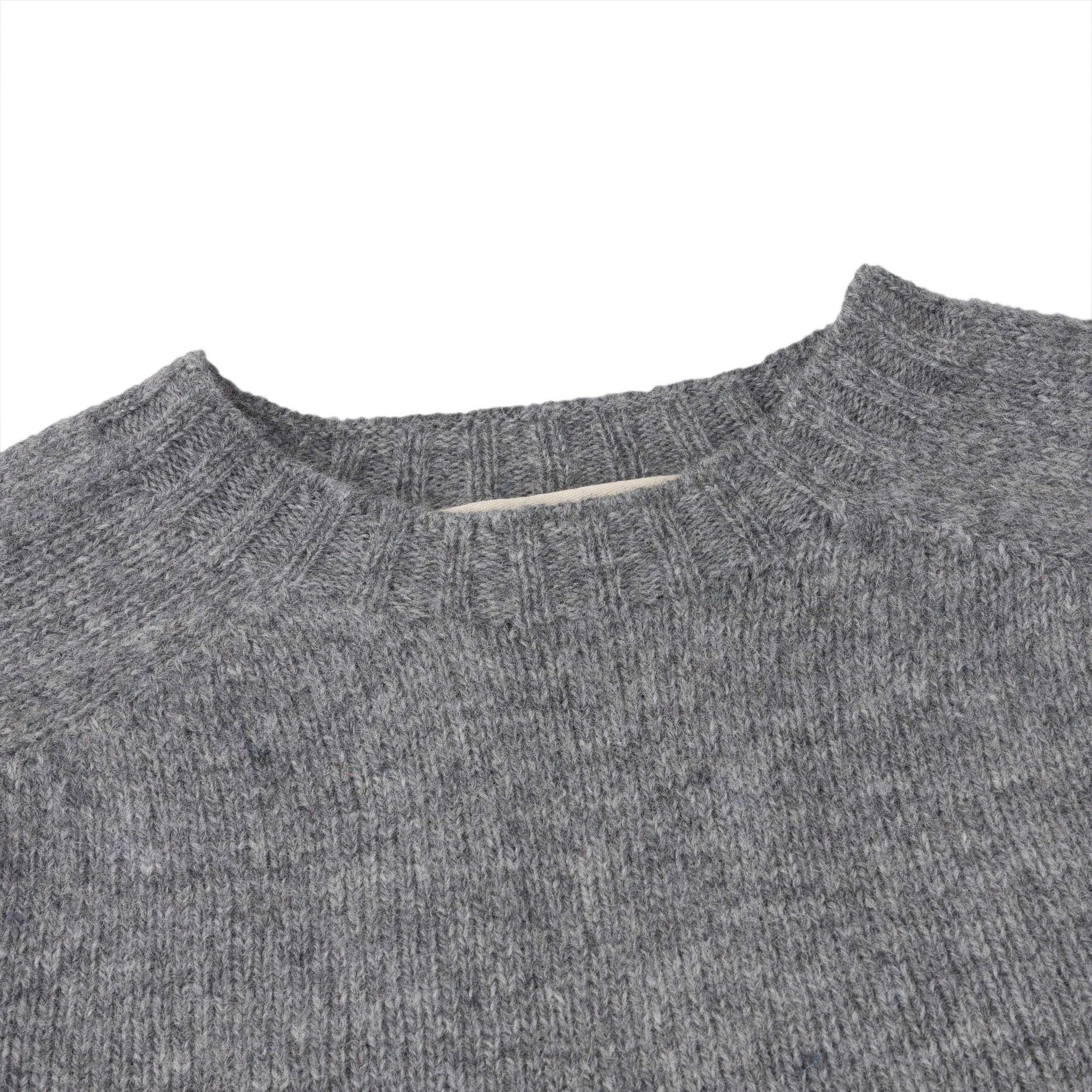 Carrier Company Shetland Lambswool Jumper in Fossil