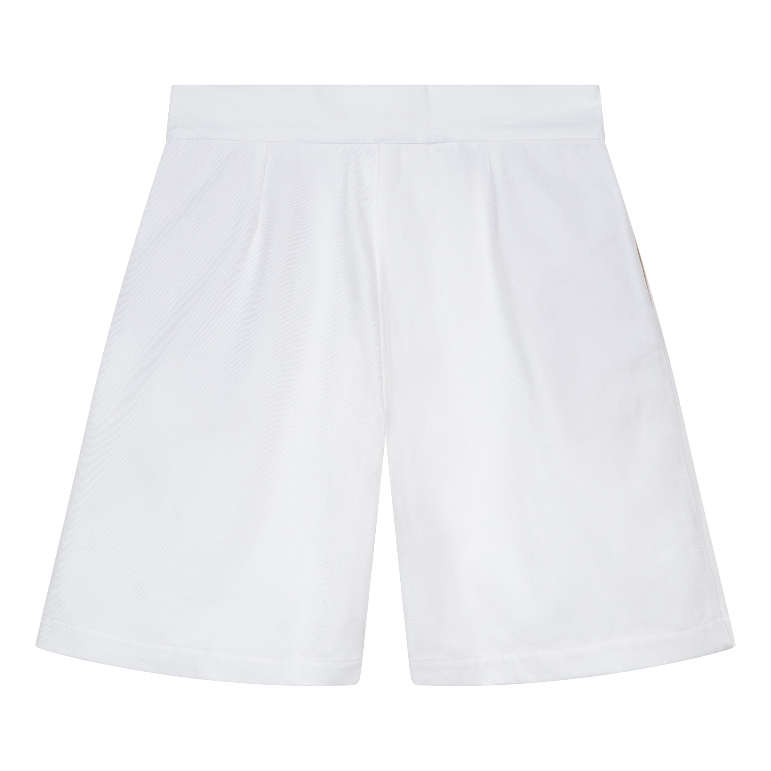 Carrier Company Ladies Shorts in White