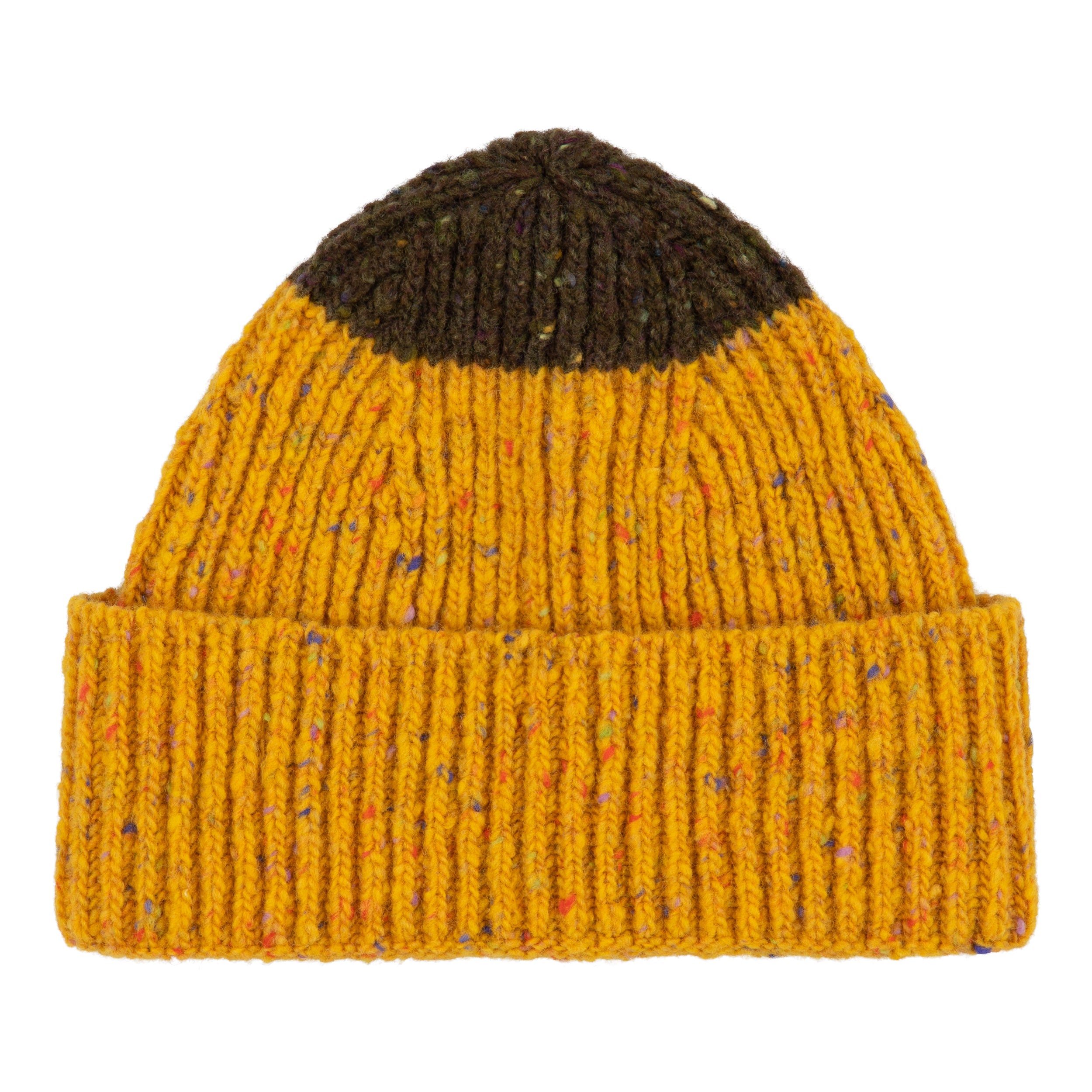 Carrier Company Two-Tone Donegal hat in Marigold and Umber