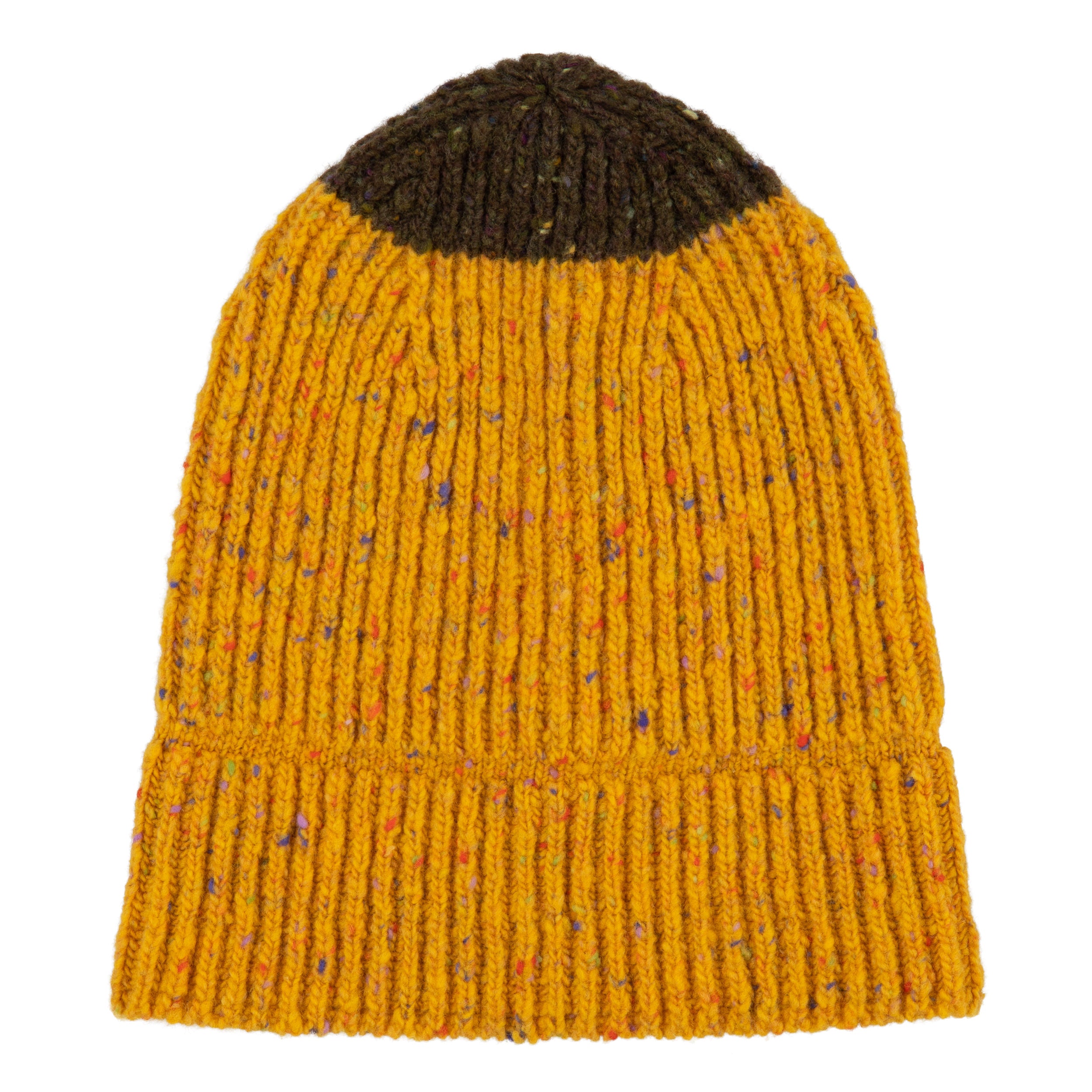Carrier Company Two-Tone Donegal hat in Marigold and Umber