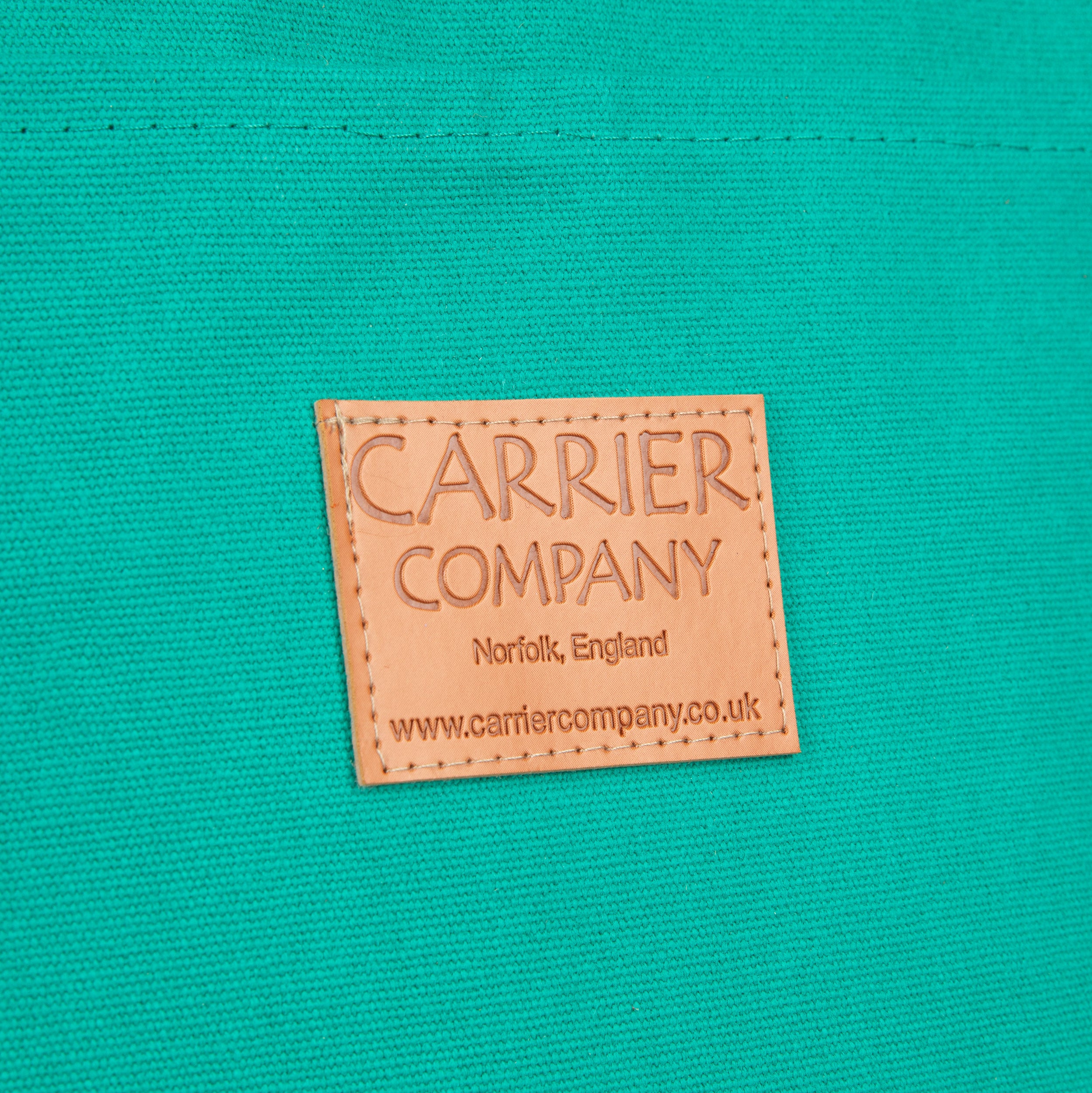 Carrier Company Beach Bag in Jade Canvas