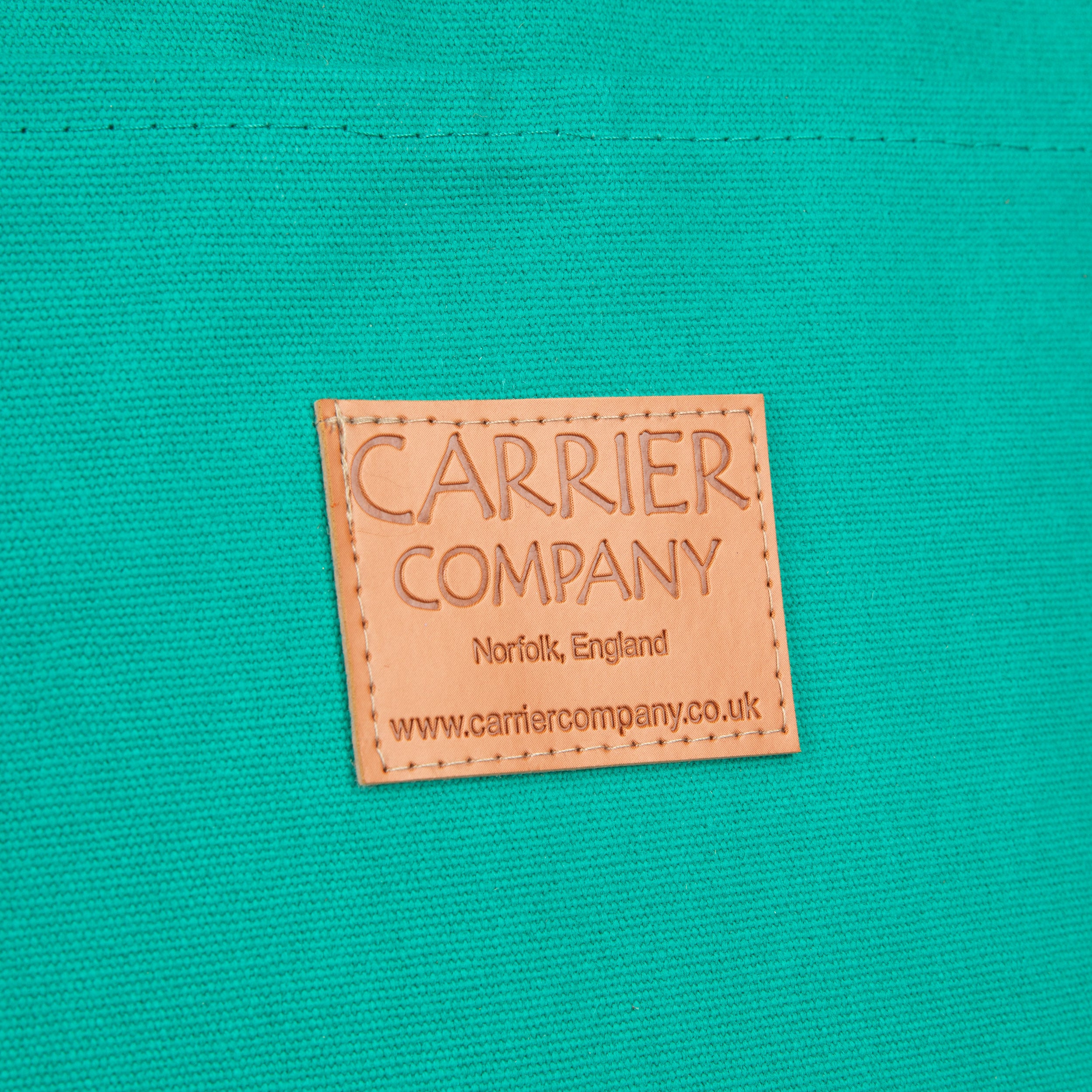 Carrier Company Beach Bag in Jade Canvas