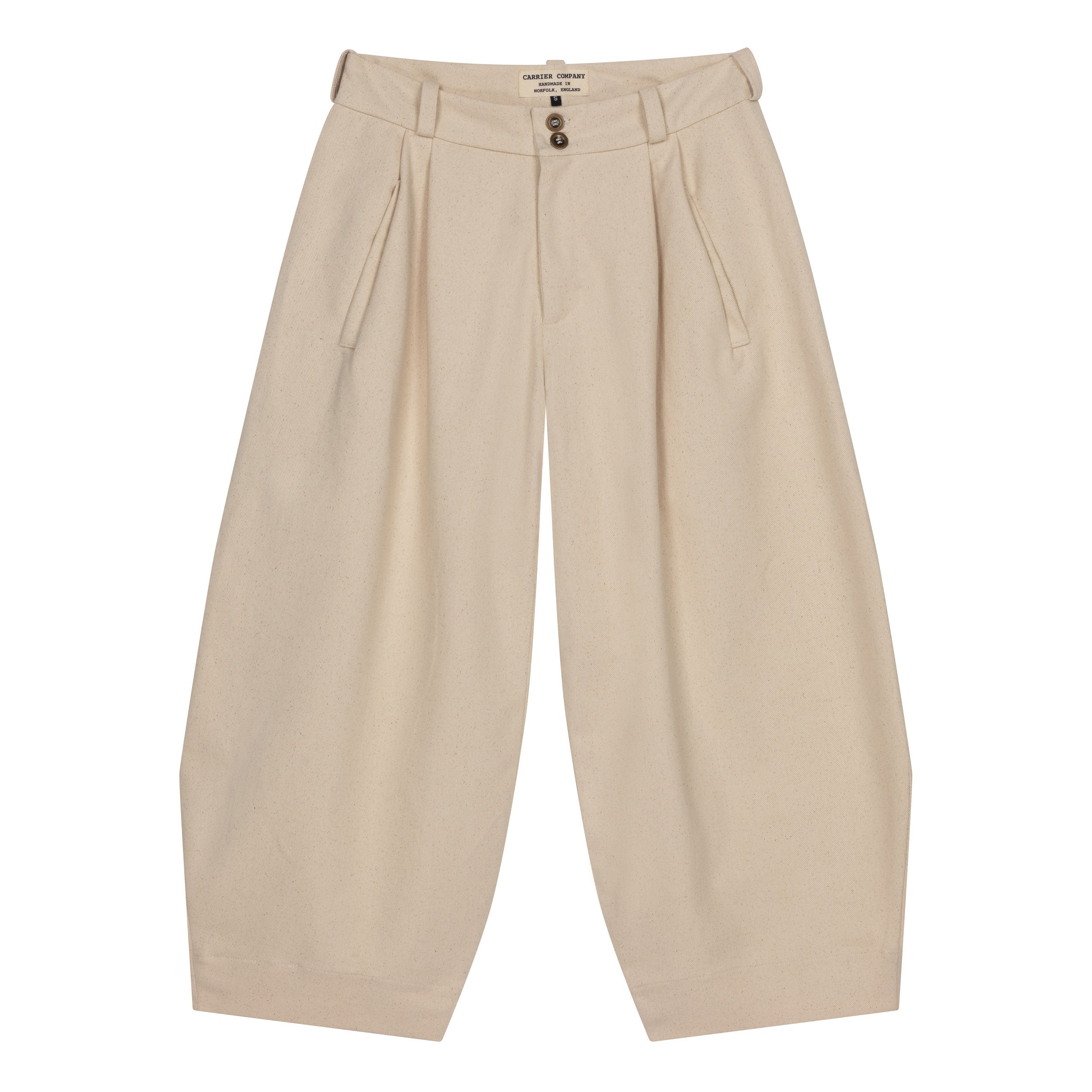 Womans Carrier Company Dutch Trouser in Seeded Denim