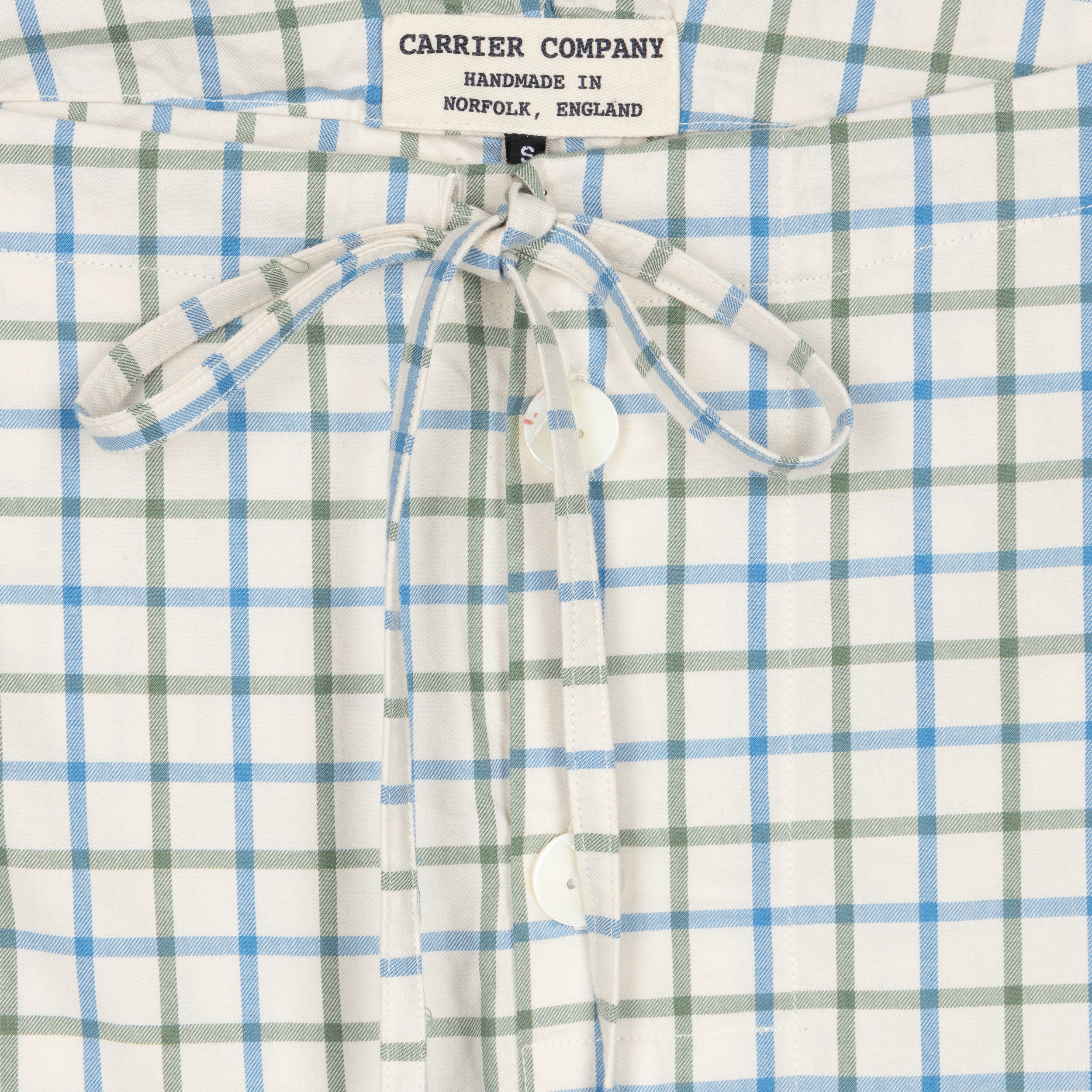 Carrier Company superior Cotton Pyjama In Blue & Green Check