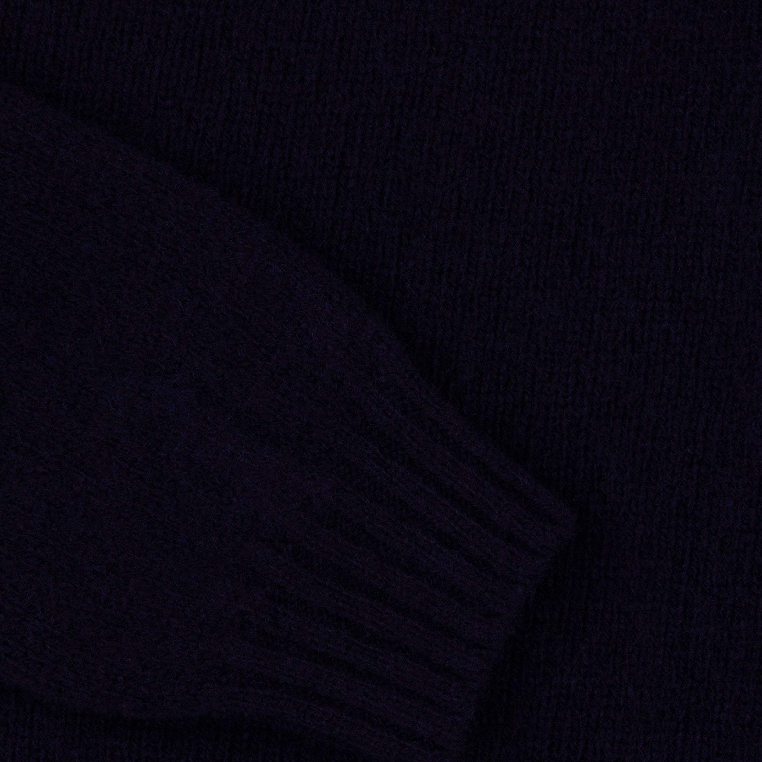 Carrier Company Shetland Lambswool Jumper in Navy