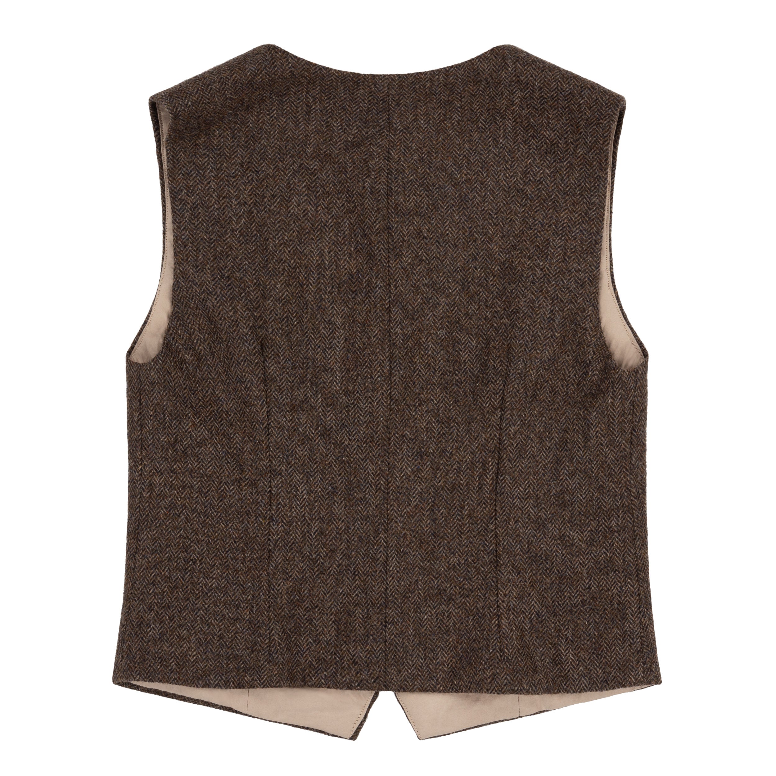 Carrier Company Women's Wool Waistcoat in Brown