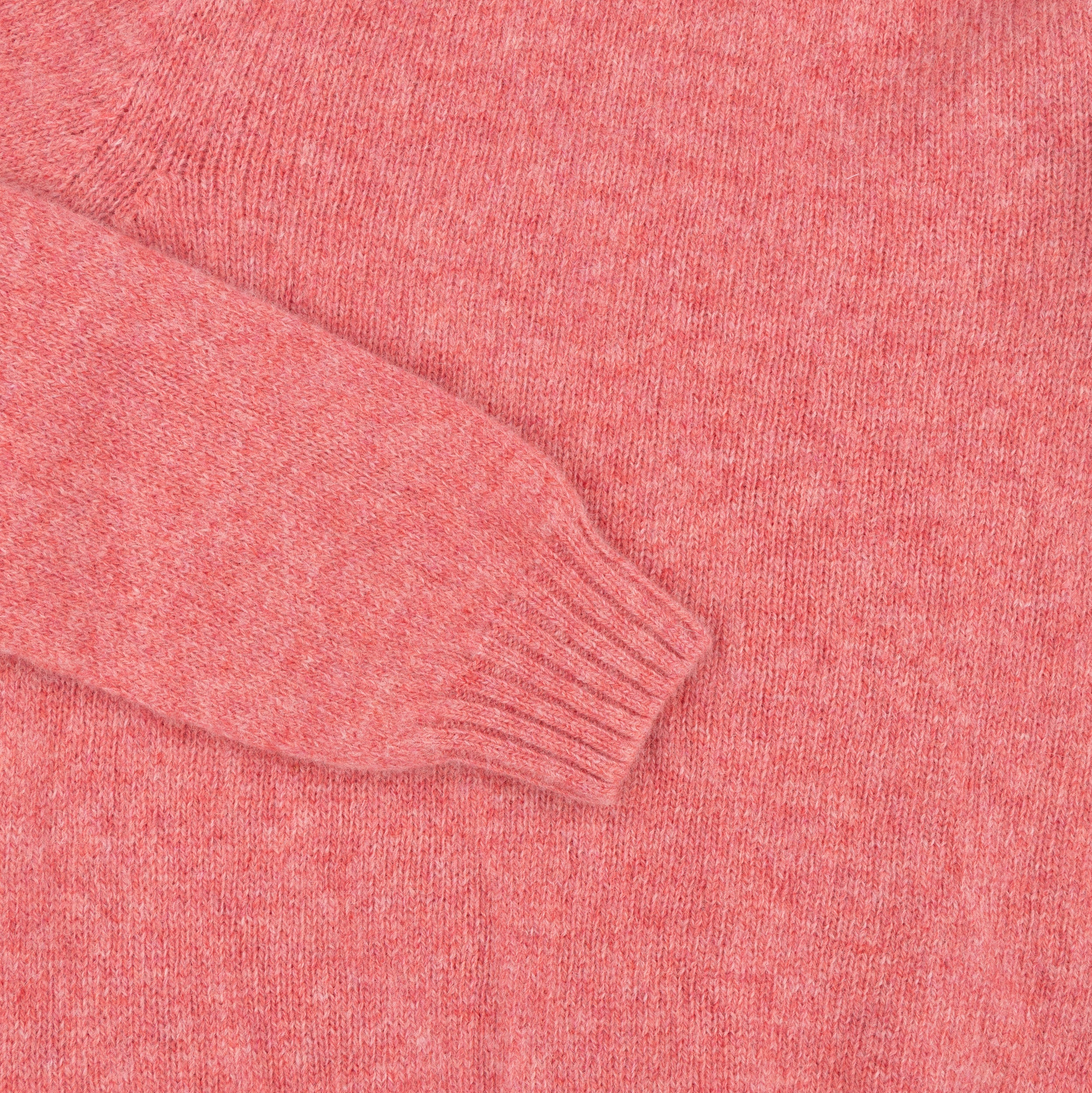 Carrier Company Shetland Lambswool Jumper in Salmon