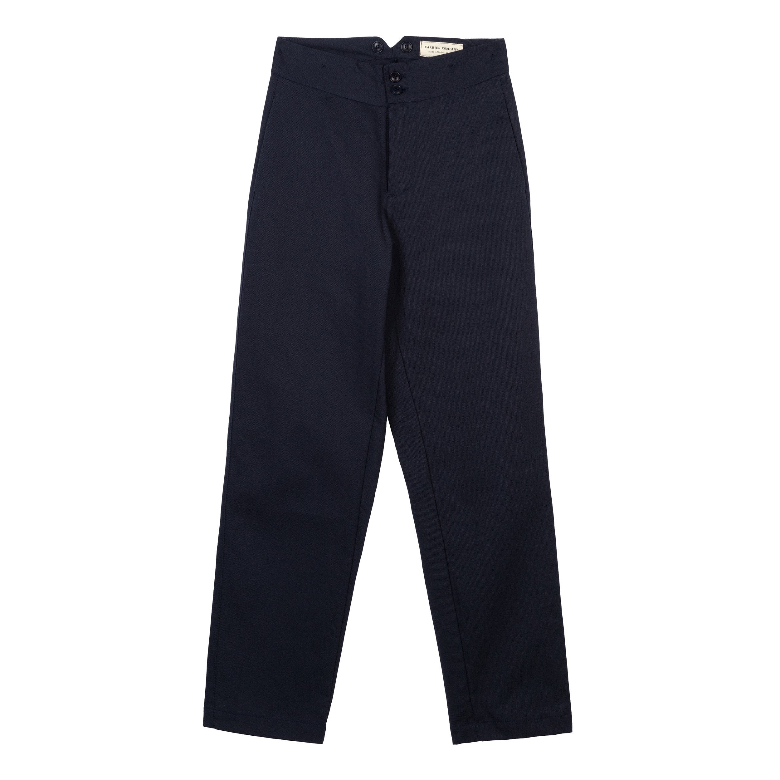 Carrier Company Colonial Trouser in Navy Cotton Drill