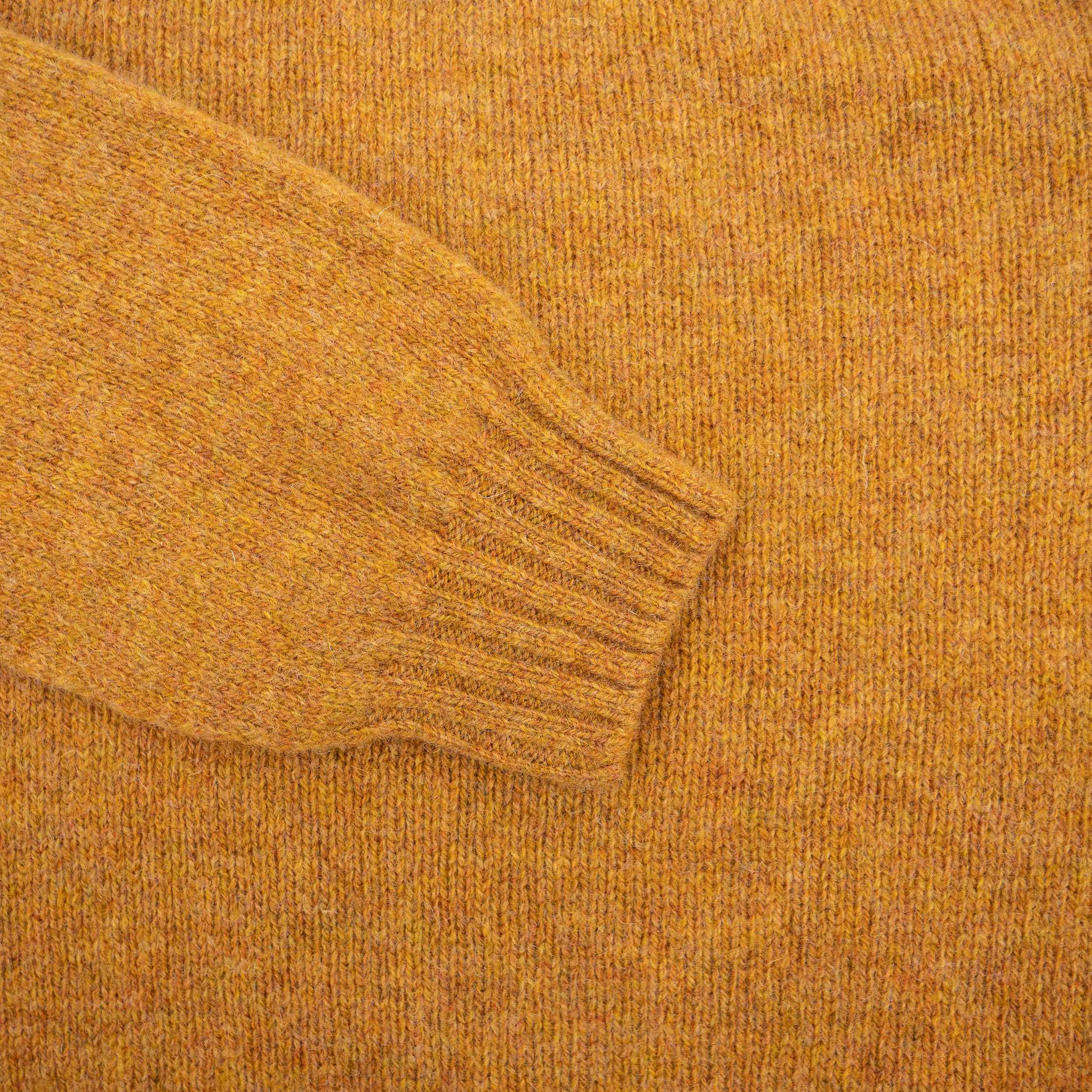 Carrier Company Shetland Lambswool Jumper in Cumin